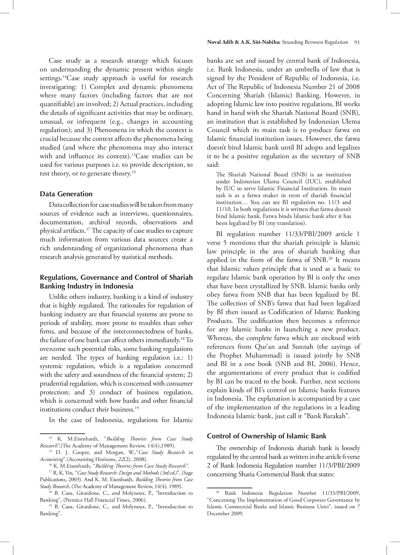 juris Straddling between Regulation and Innovation A Case Study of an Islamic Bank in Indonesia