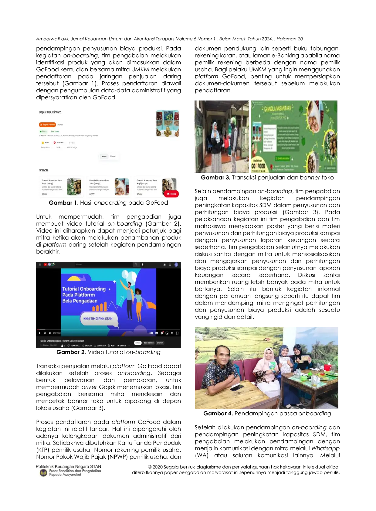 JURIS Pendampingan Pengembangan Kapasitas Bisnis Usaha Mikro Kecil dan Menengah HD Production Dapur HD Bintaro di Kota Tangerang Selatan