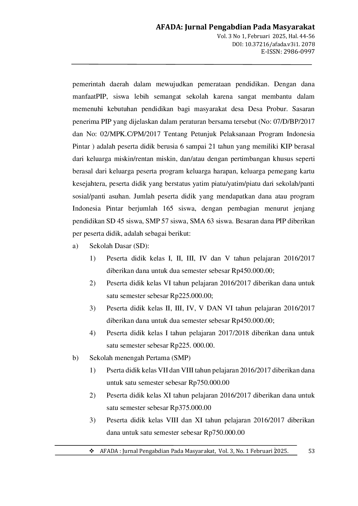 JURIS Sejarah Pemerintahan Desa Probur Kecamatan Alor Barat Daya