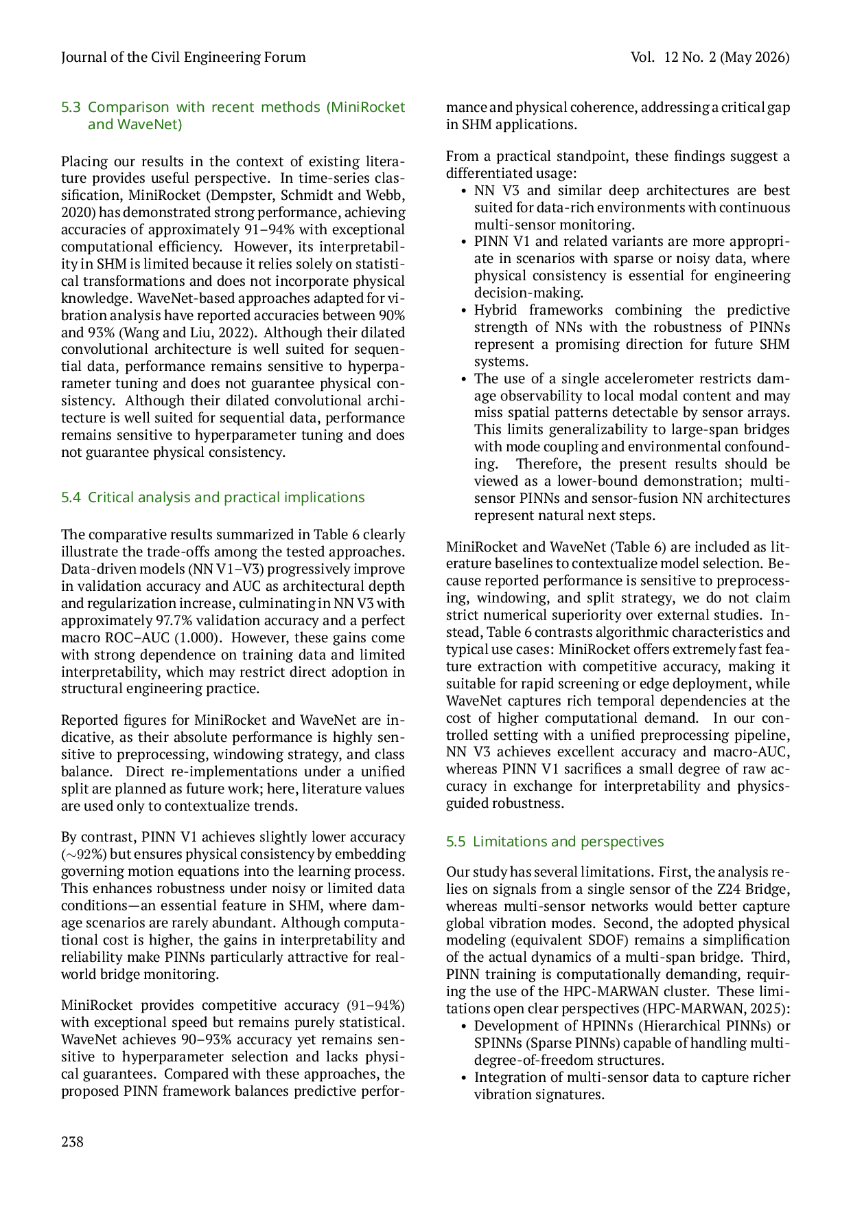 JURIS Data Driven and Physics Informed Neural Networks for Structural Health Monitoring of the Z24 Bridge