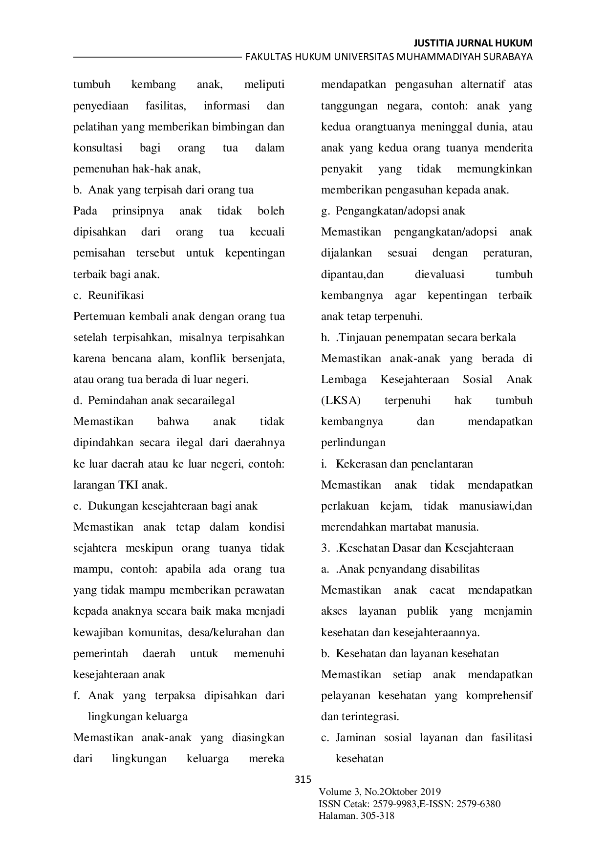 JURIS Mewujudkan Desa Layak Anak Sebagai Bentuk Perlindungan Hukum Terhadap Anak Di Indonesia