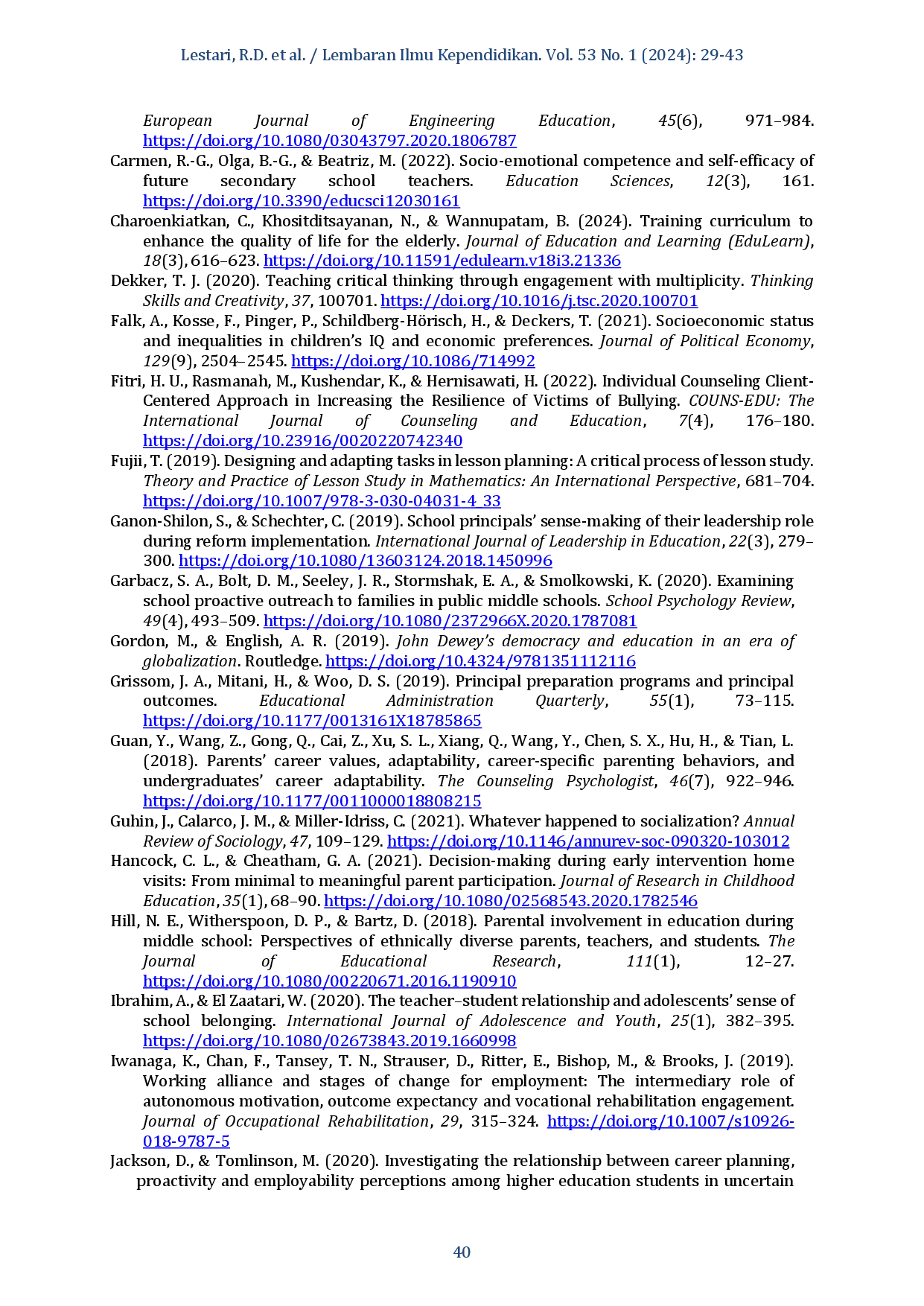 juris Implementation of Elective Subject Selection Program in the Merdeka Curriculum