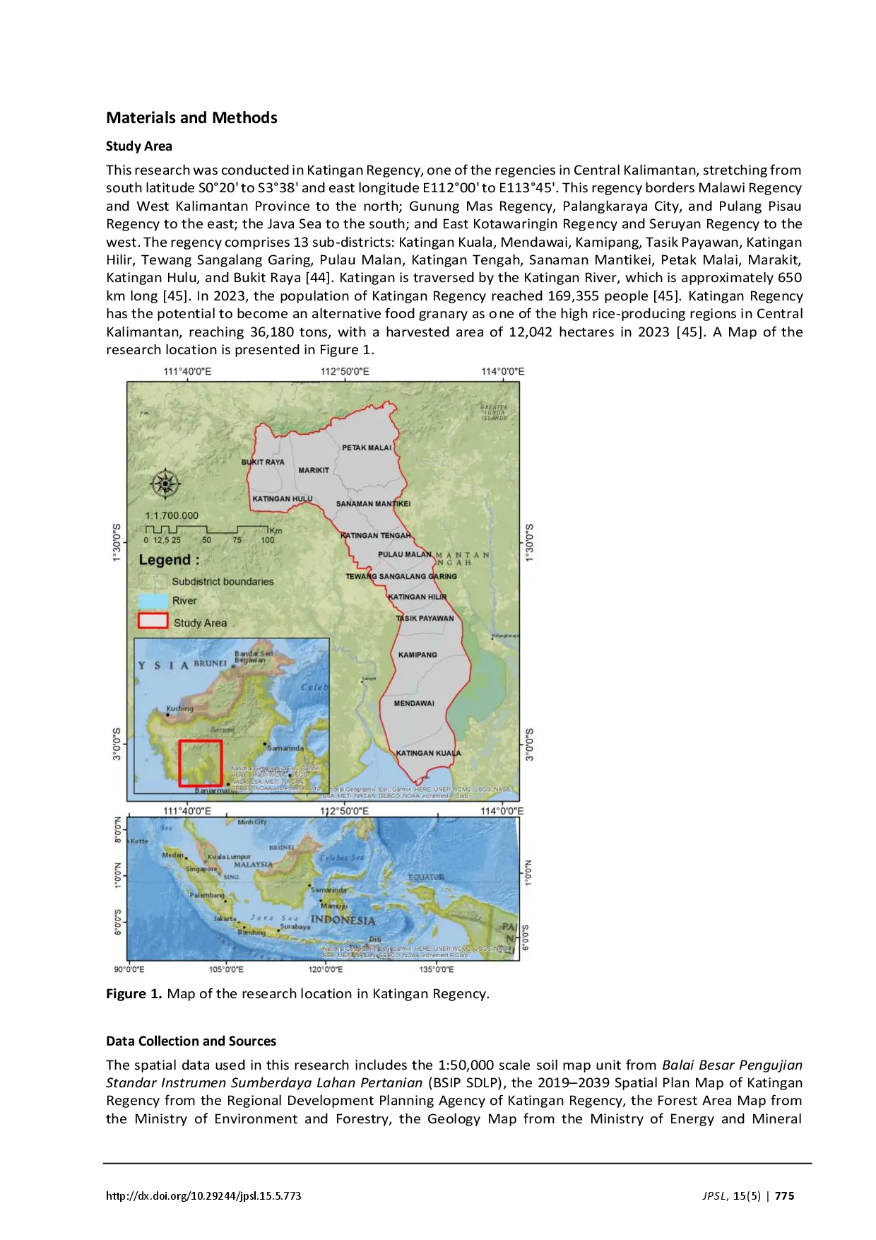 juris Food Self Sufficiency Based on Local Rice in Flood Prone Areas of Katingan Regency Central Kalimantan