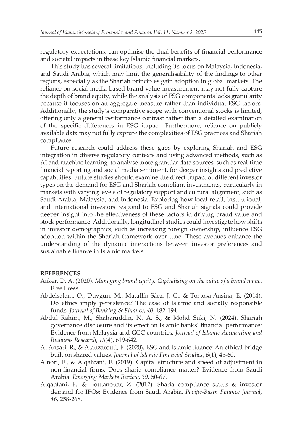 JURIS Religion and Green The Dual Power of ESG and Shariah Compliant Stocks in Brand Values of Malaysia Indonesia and Saudi Arabia