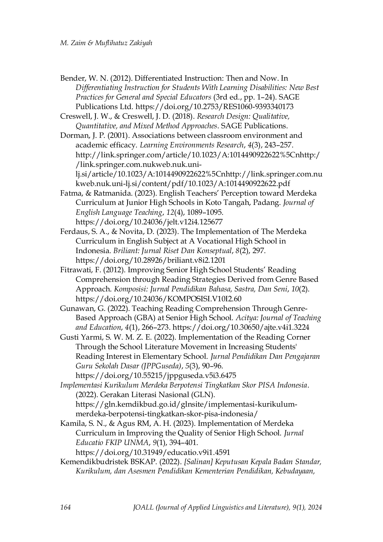 JURIS Can the Merdeka Belajar Curriculum Really Improve Students Reading Literacy