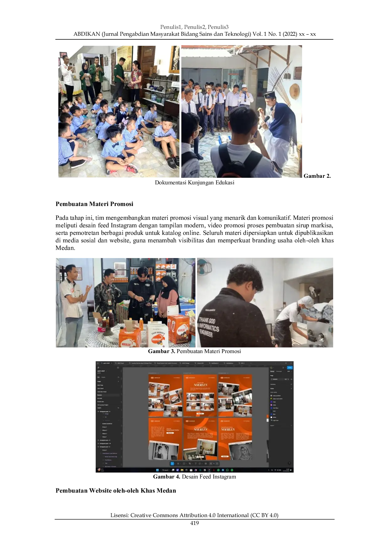 JURIS Pengembangan Pemasaran Digital Oleh Oleh Khas Medan Strategi Peningkatan Ekonomi Berbasis Kearifan Lokal di Rumah Markisa Noerlen