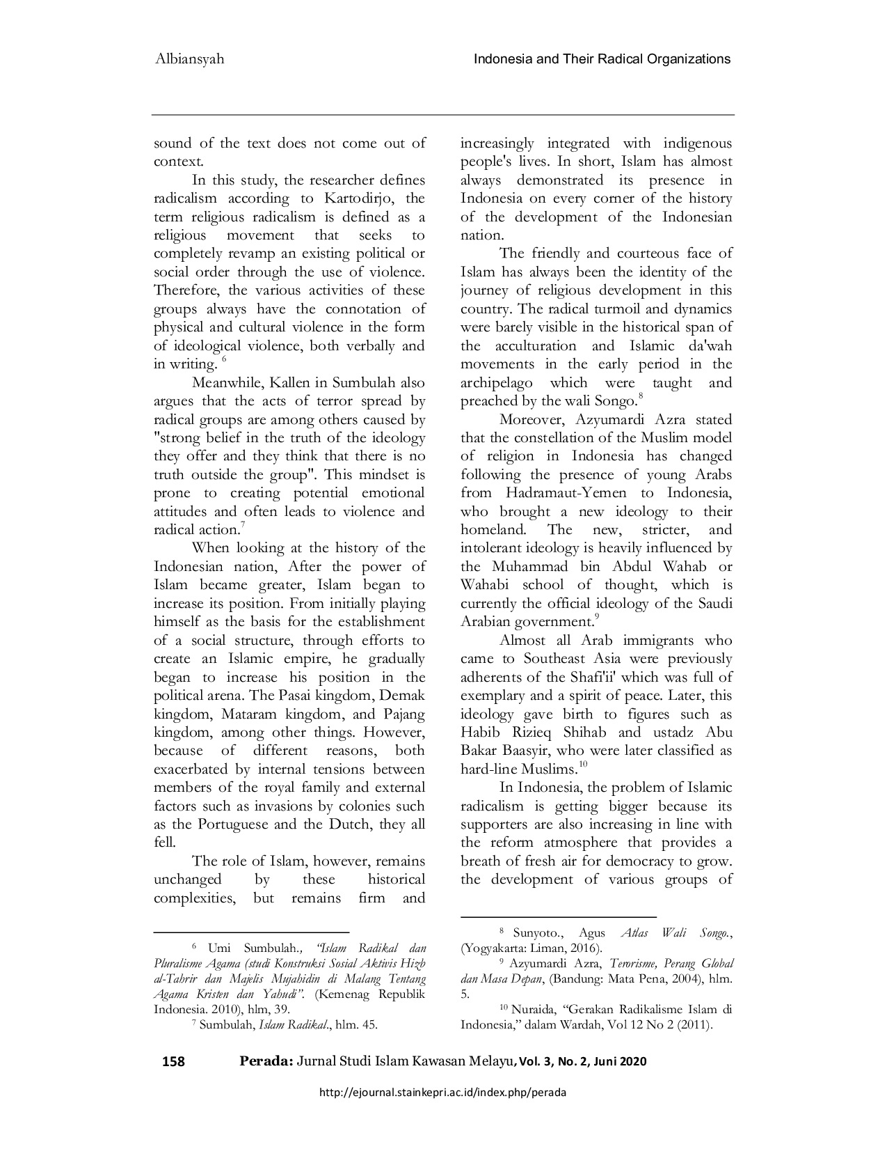 juris Indonesia Dan Organisasi Radikal Mereka