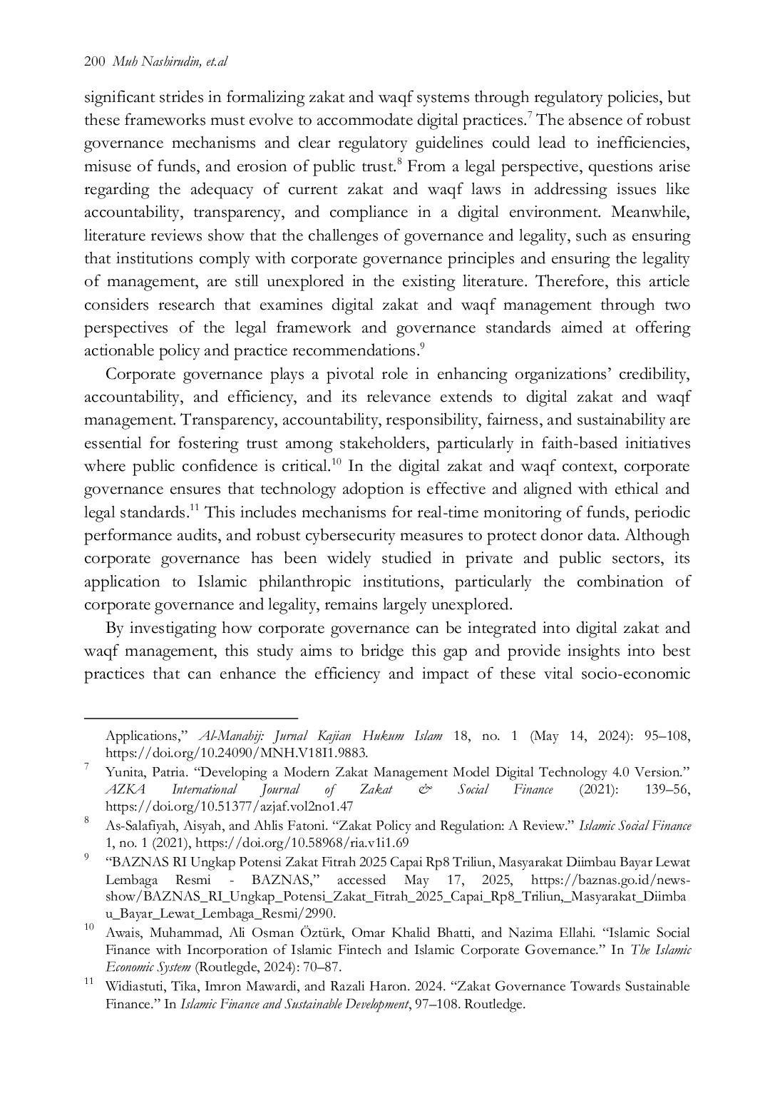 JURIS Modernizing Zakat and Waqf Management in Indonesia A Legal And Governance Perspective