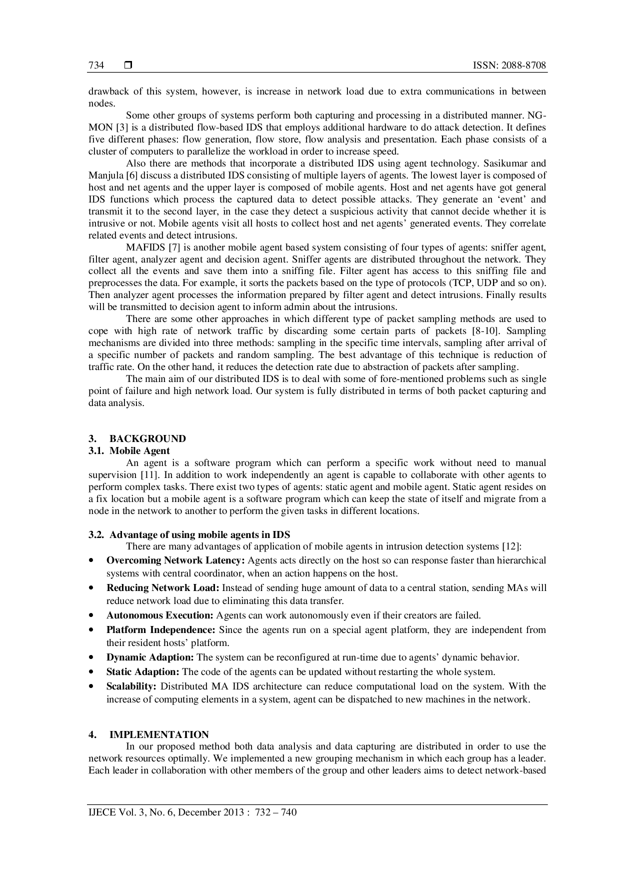 juris A Flow based Distributed Intrusion Detection System Using Mobile Agents