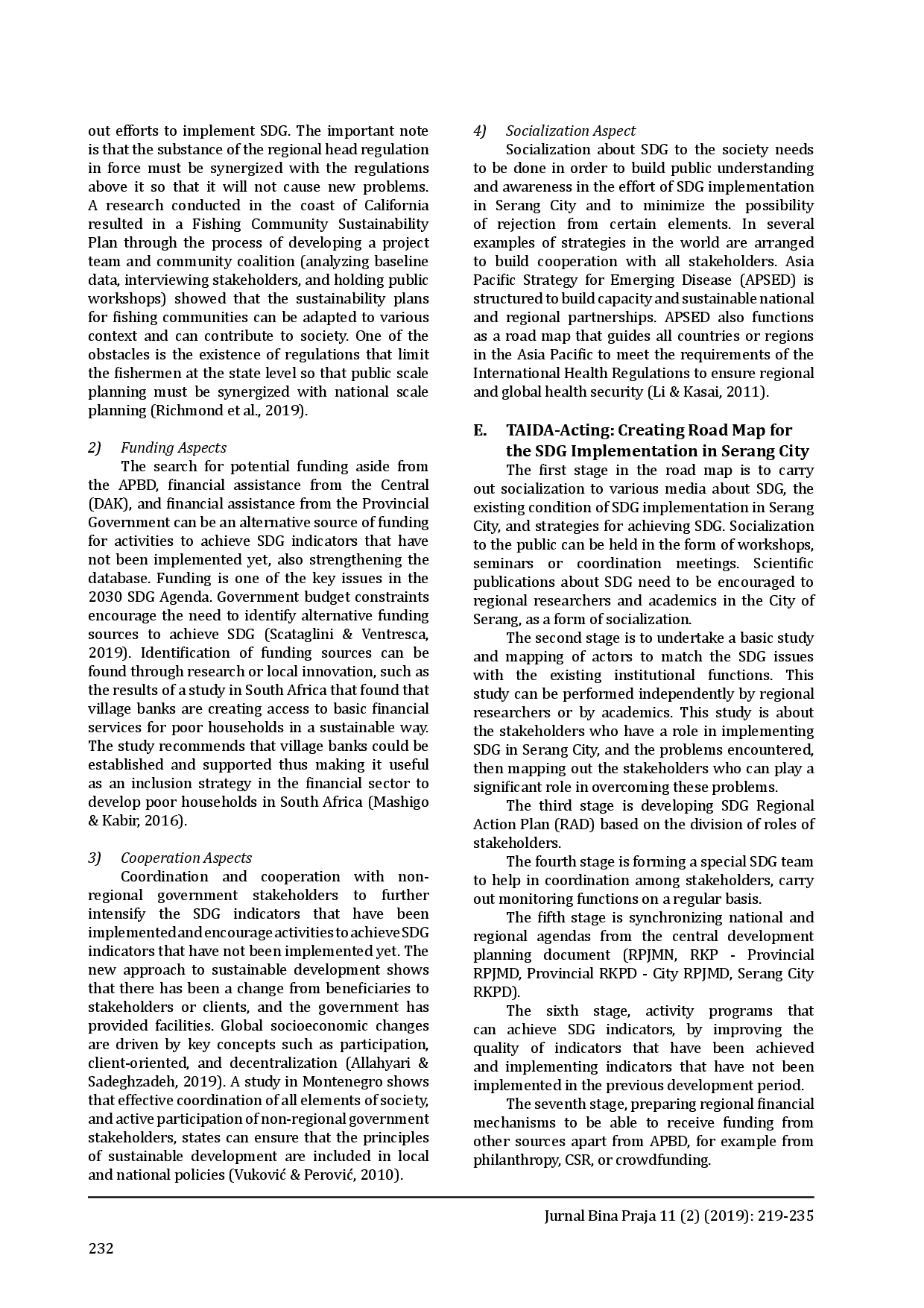 juris Strategi dan Peta Jalan Pencapaian Tujuan Pembangunan Berkelanjutan di Kota Serang