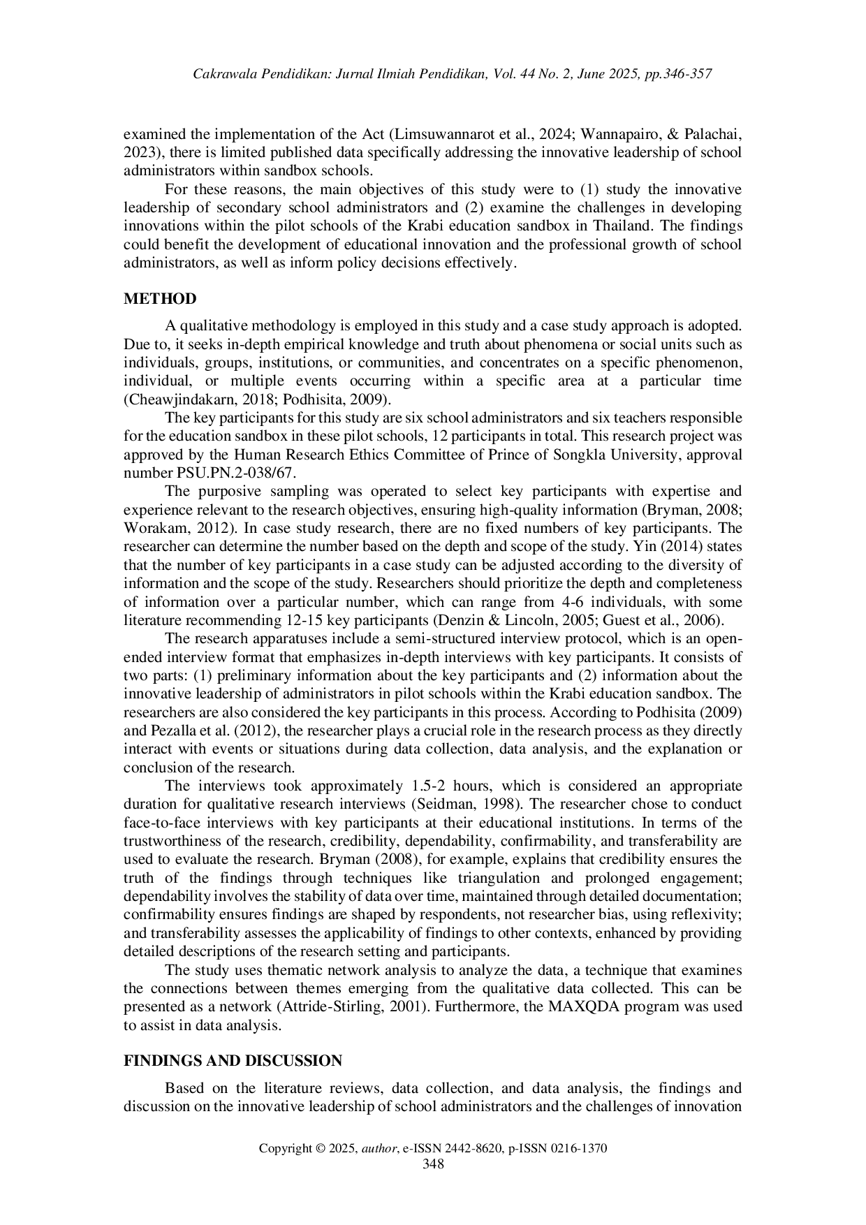 juris Innovative Leadership of Secondary School Administrators A Case Study of Pilot Schools of Education Sandbox