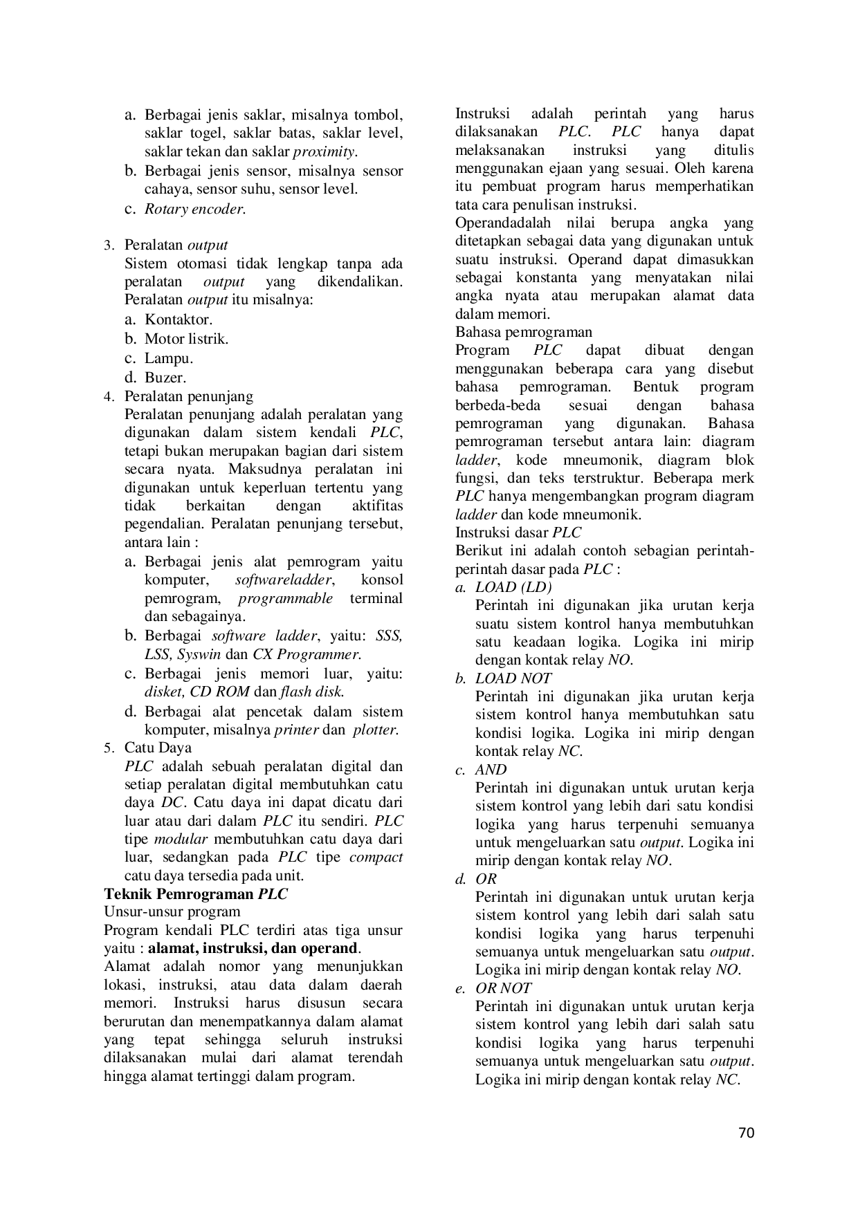 JURIS Rancangbangun Sistem Otomasi Aplikasi Crane Machine Berbasis PLC Omron CP1E 20 I O