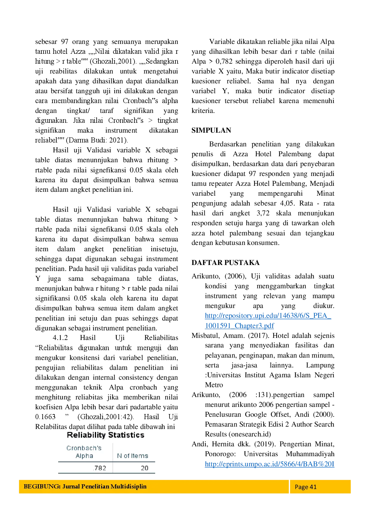 juris Analisis Pemesanan Kamar Di Hotel Azza Palembang FaktorAcFaktor Yang Mempengaruhi