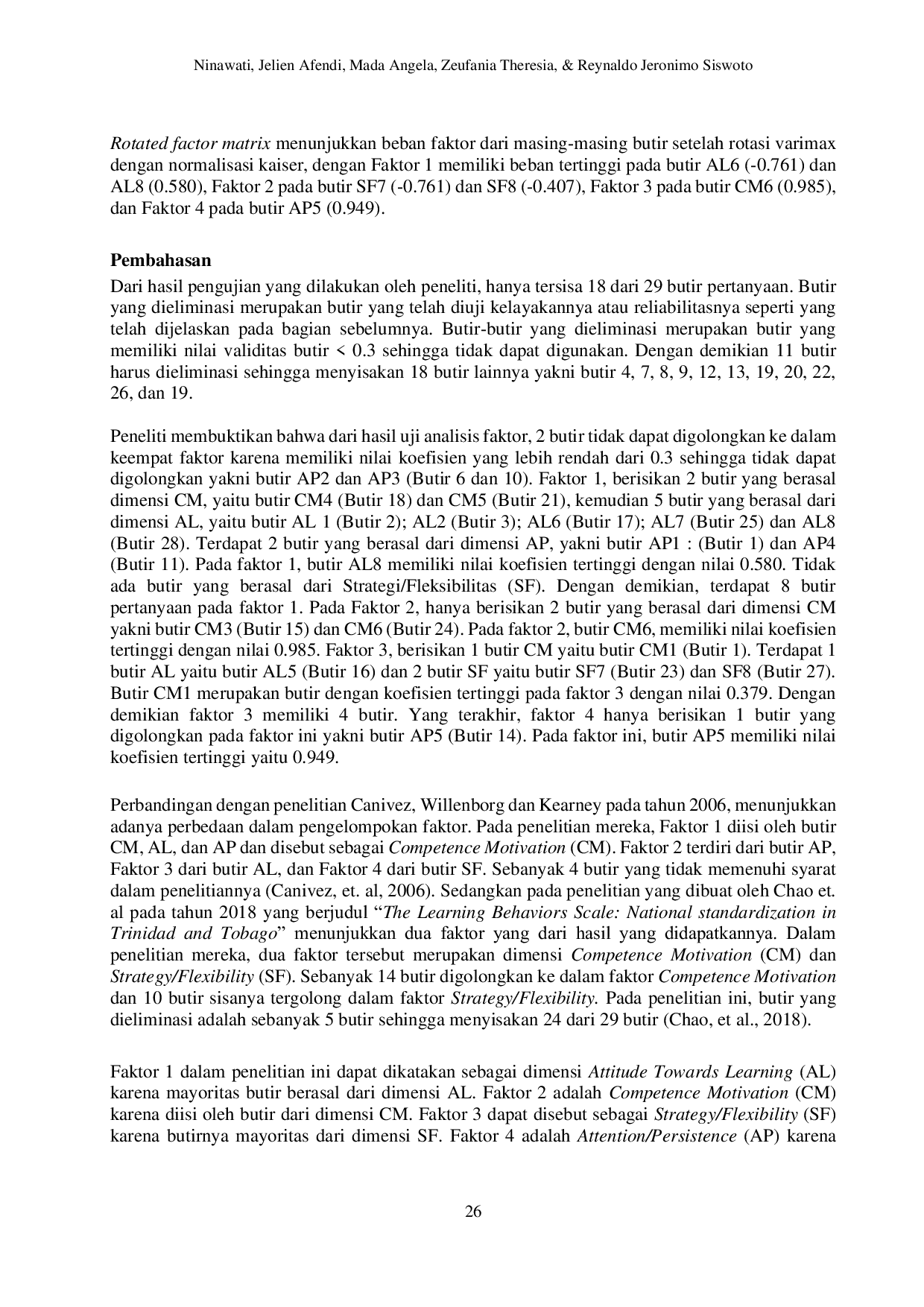 JURIS Pemahaman Perilaku Belajar Remaja Tionghoa Dalam Konteks Pendidikan