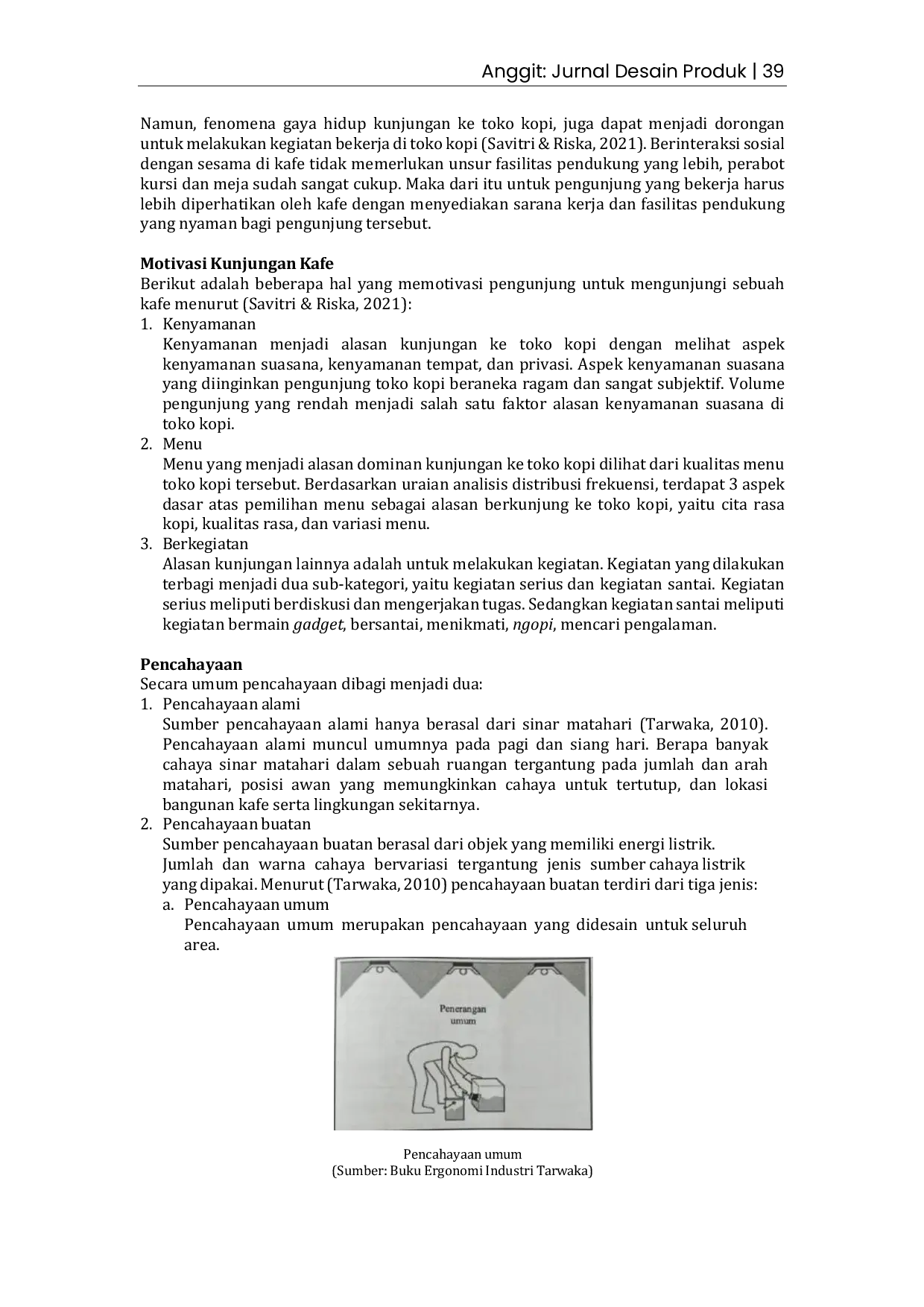 JURIS Best Working Condition dan Faktor Untuk Meningkatkan Produktivitas di Kafe