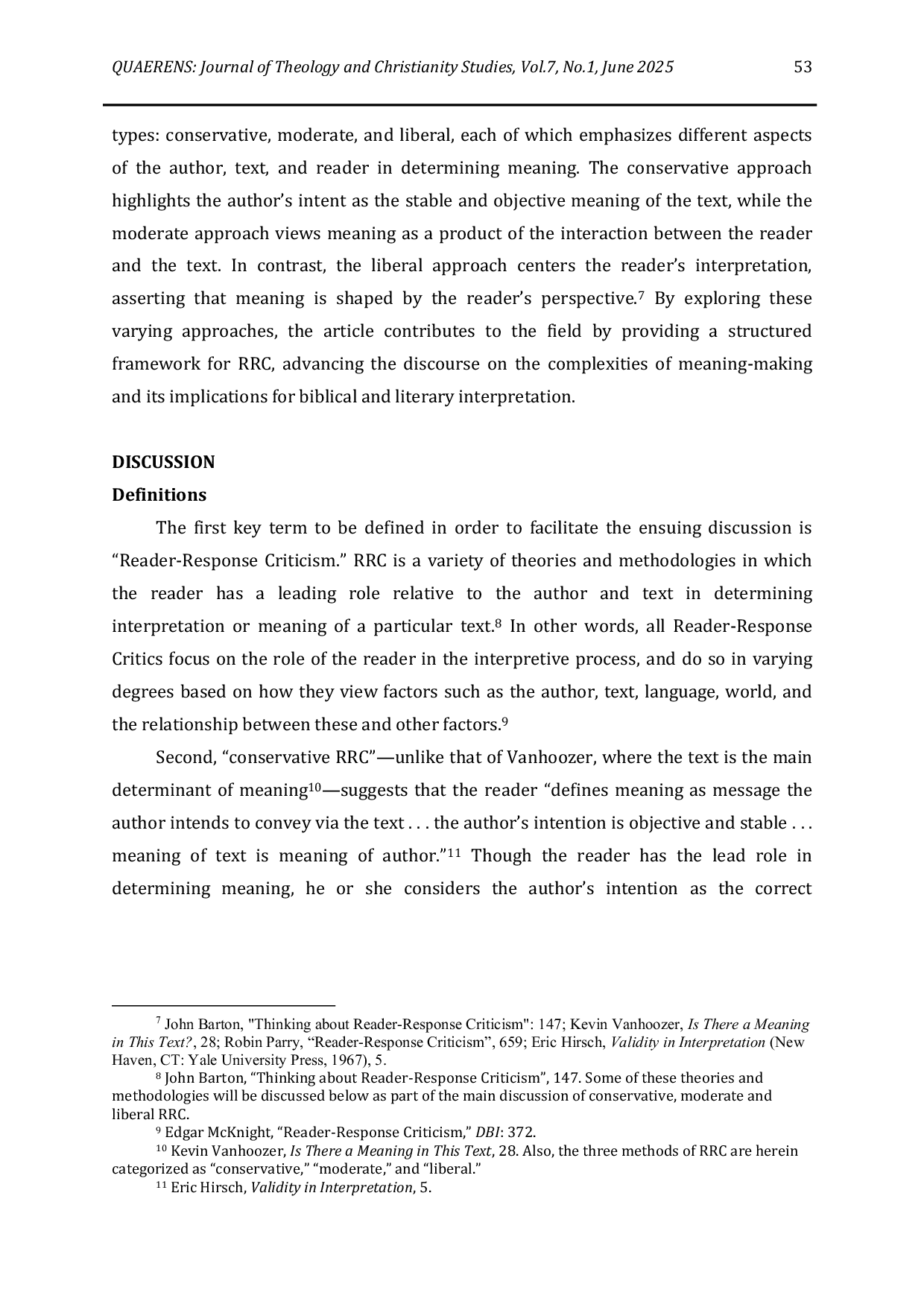 JURIS Reader Response Criticism The Role of the Author Text and Reader in Interpretation
