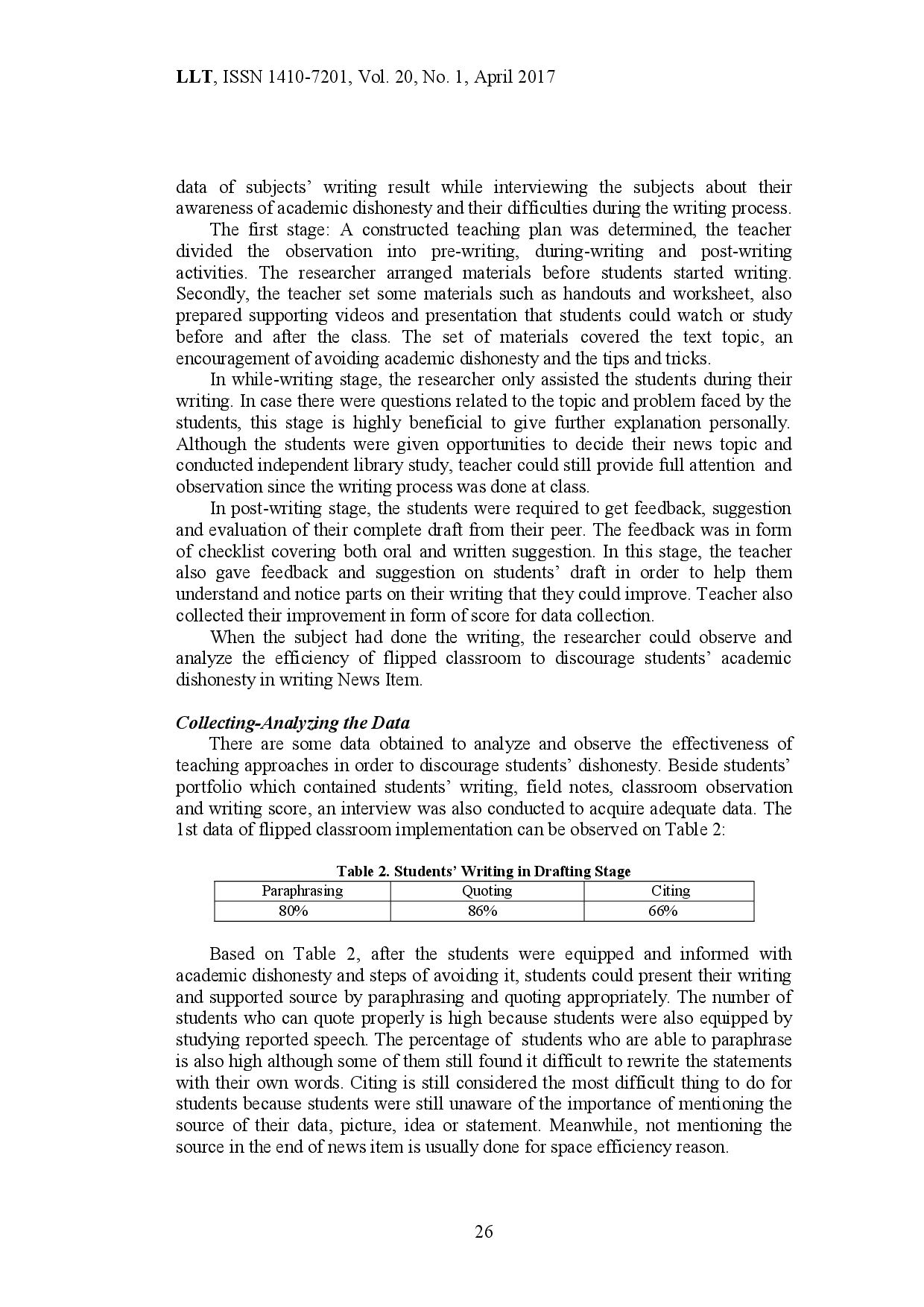 juris Discouraging Students Academic Dishonesty in Flipped Classroom