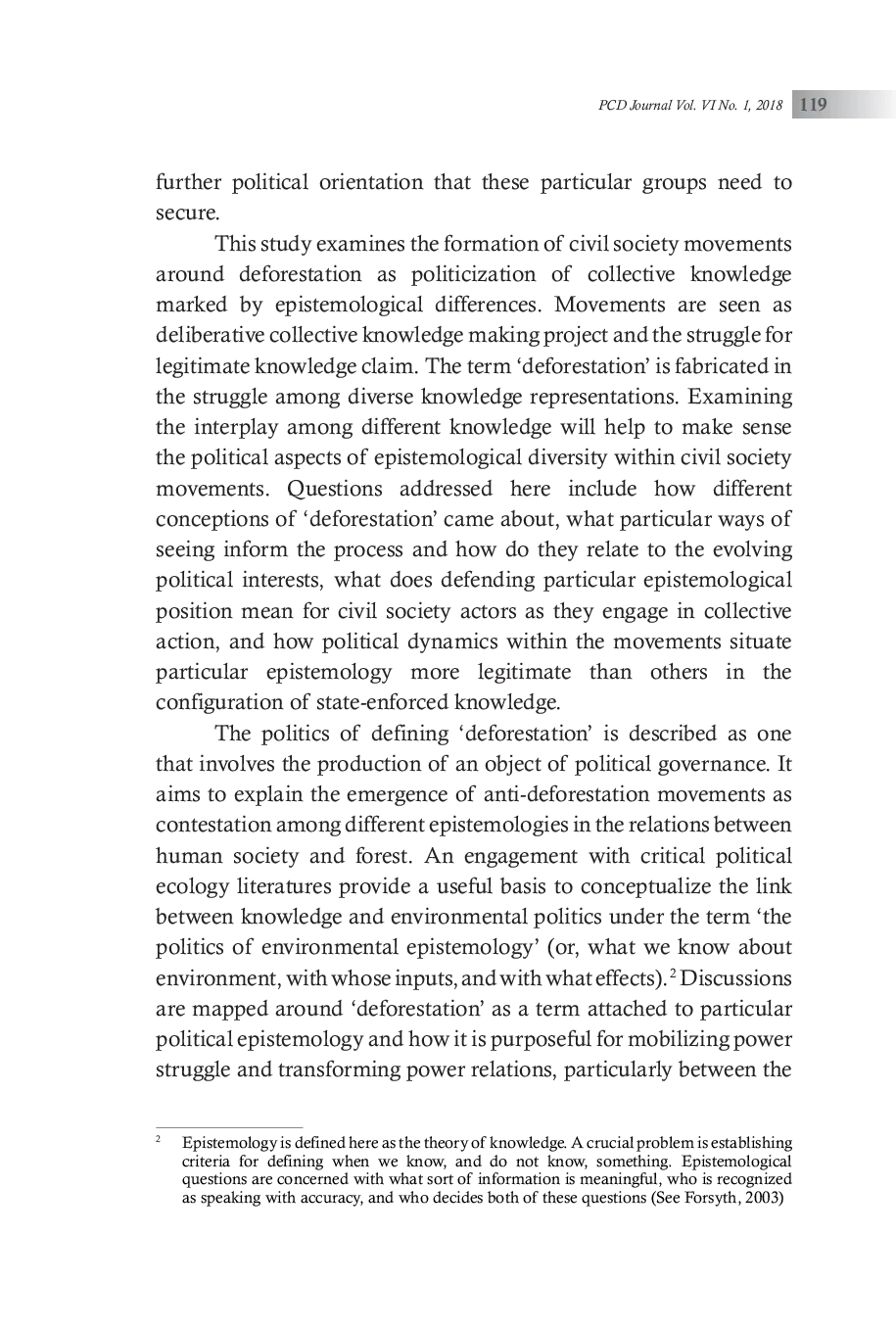 JURIS Contesting Deforestation Civil Society Movements and Knowledge Co Production in Indonesia