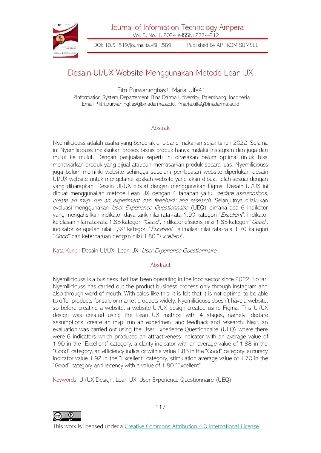 JURIS Desain UI UX Website Menggunakan Metode Lean UX