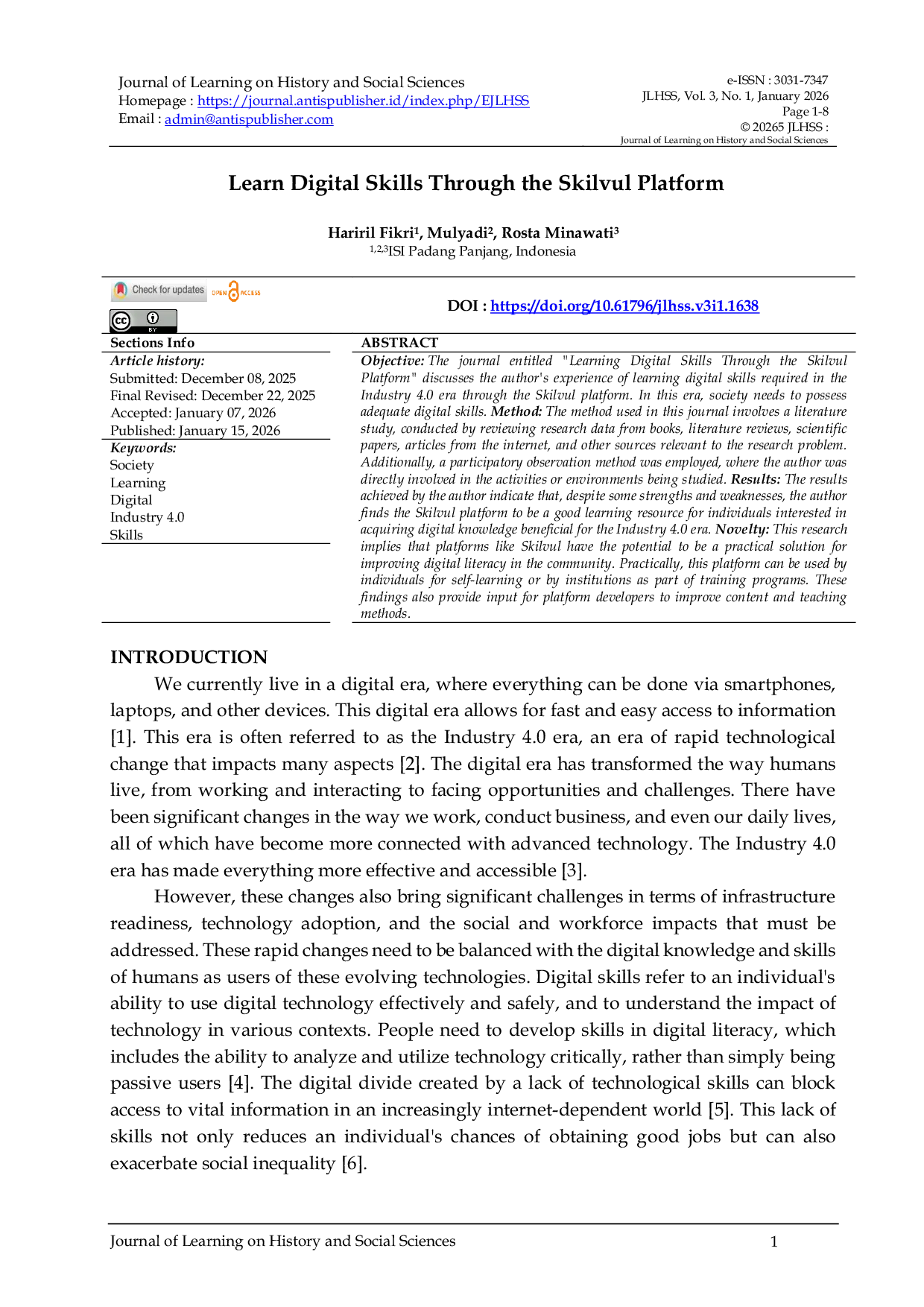 JURIS Learn Digital Skills Through the Skilvul Platform