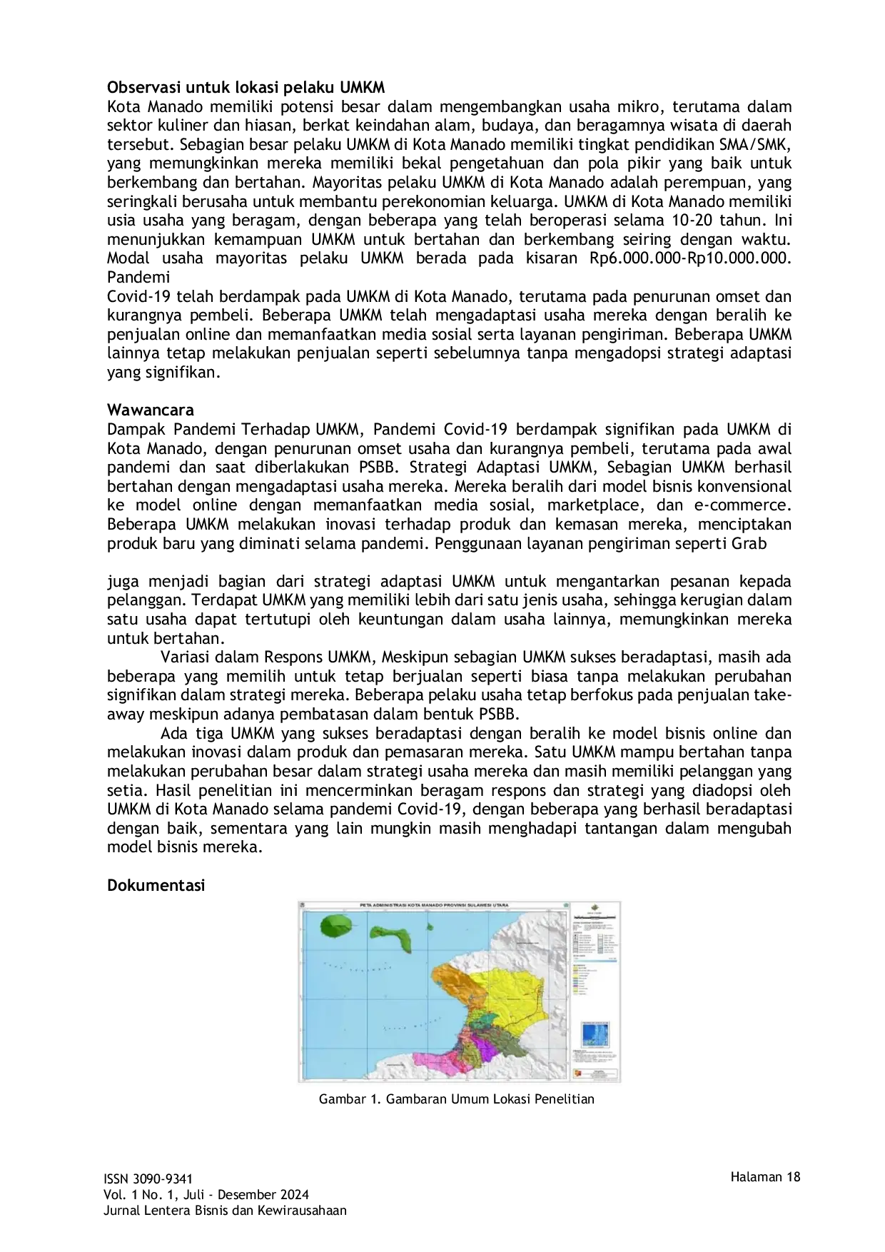 JURIS Strategi Adaptasi UMKM dalam Menghadapi Persaingan Bisnis OnlineSelama Pandemi