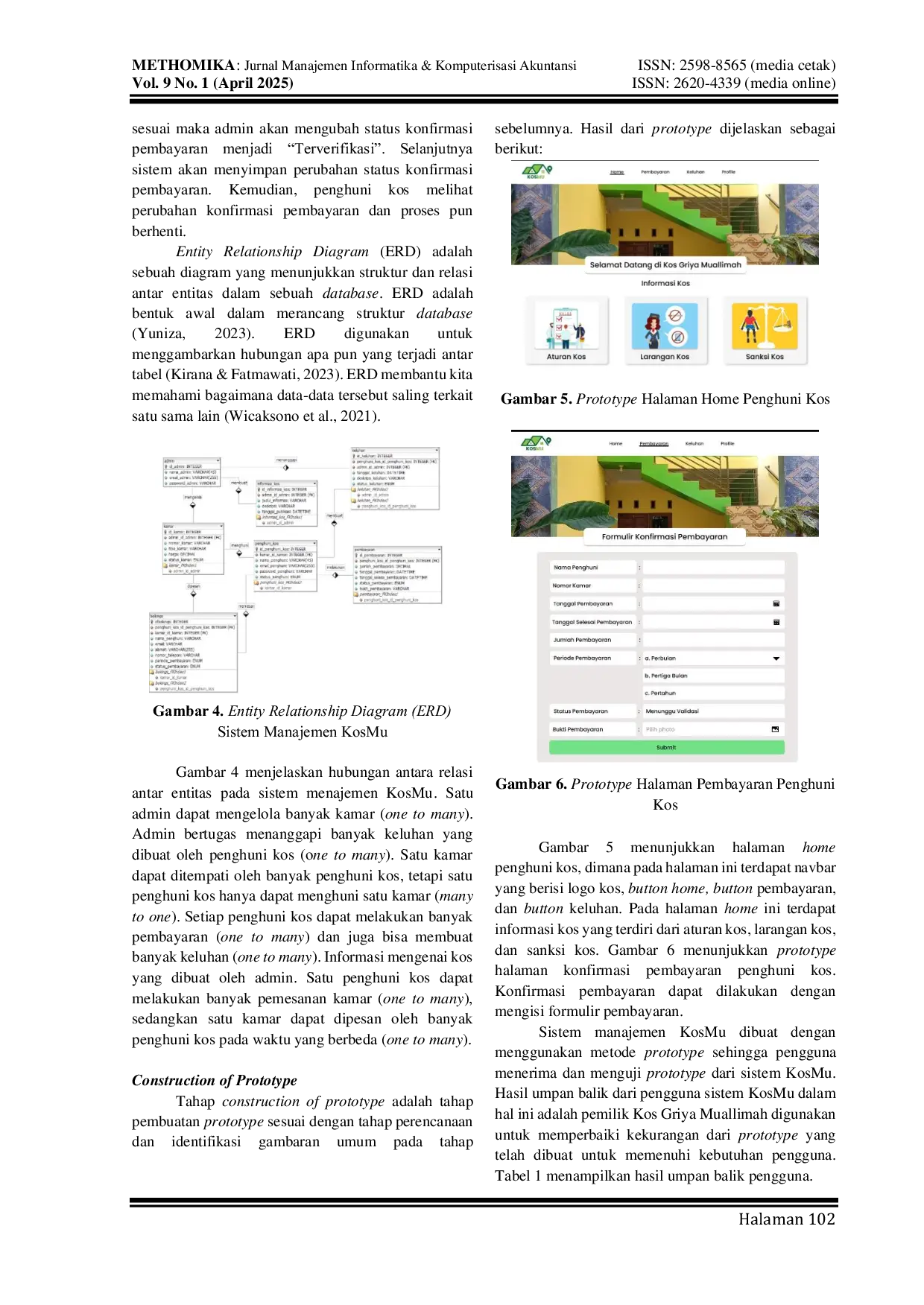 JURIS Kosmu Sebagai Sistem Manajemen Kos Griya Muallimah