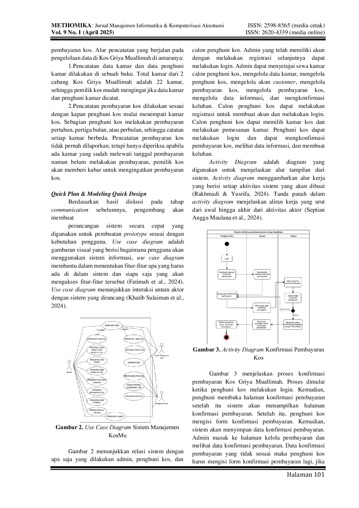 JURIS Kosmu Sebagai Sistem Manajemen Kos Griya Muallimah