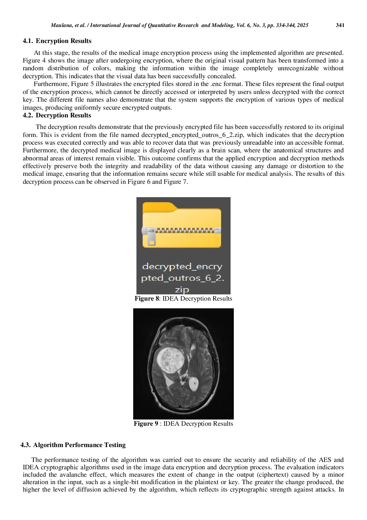 juris Cryptographic Security for Double Encryption on Images Using AES and IDEA Algorithms