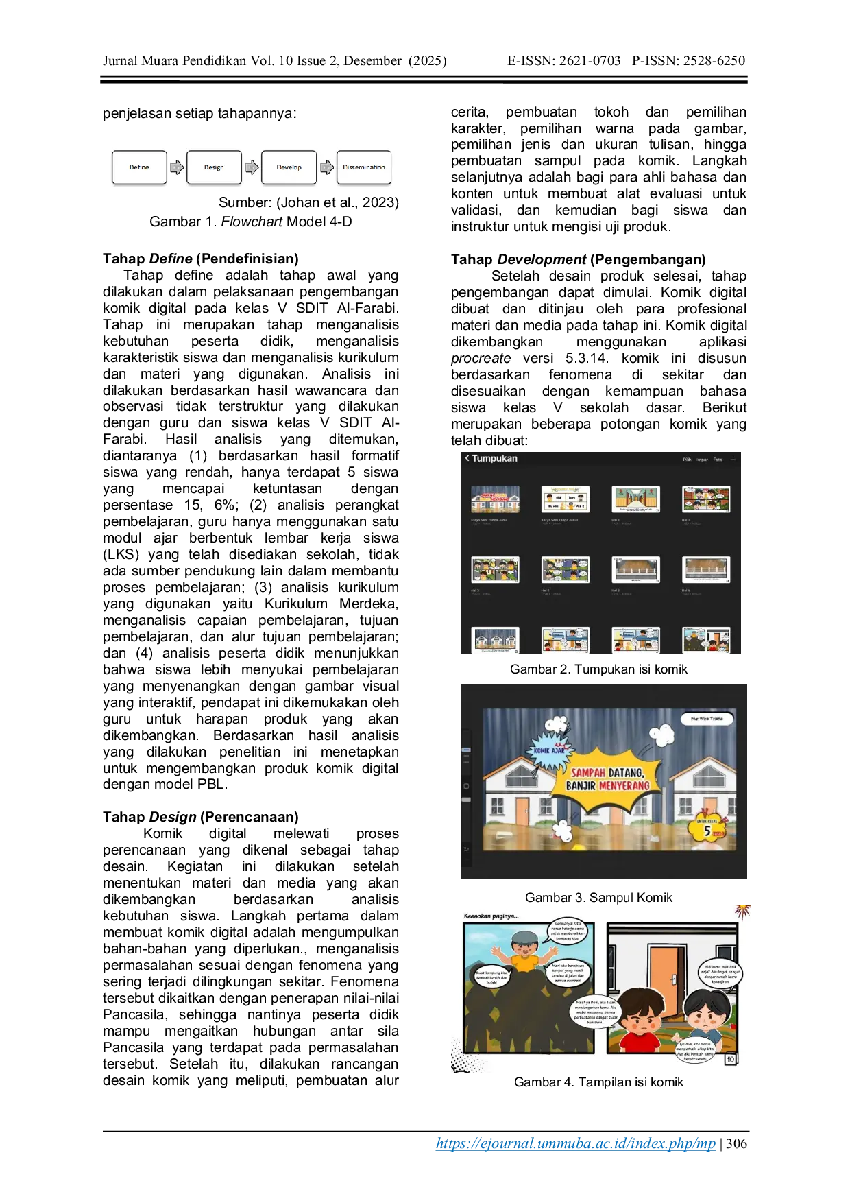 JURIS Pengembangan Komik Digital Dengan Model Problem Based Learning Pada Mata Pelajaran Pendidikan Pancasila