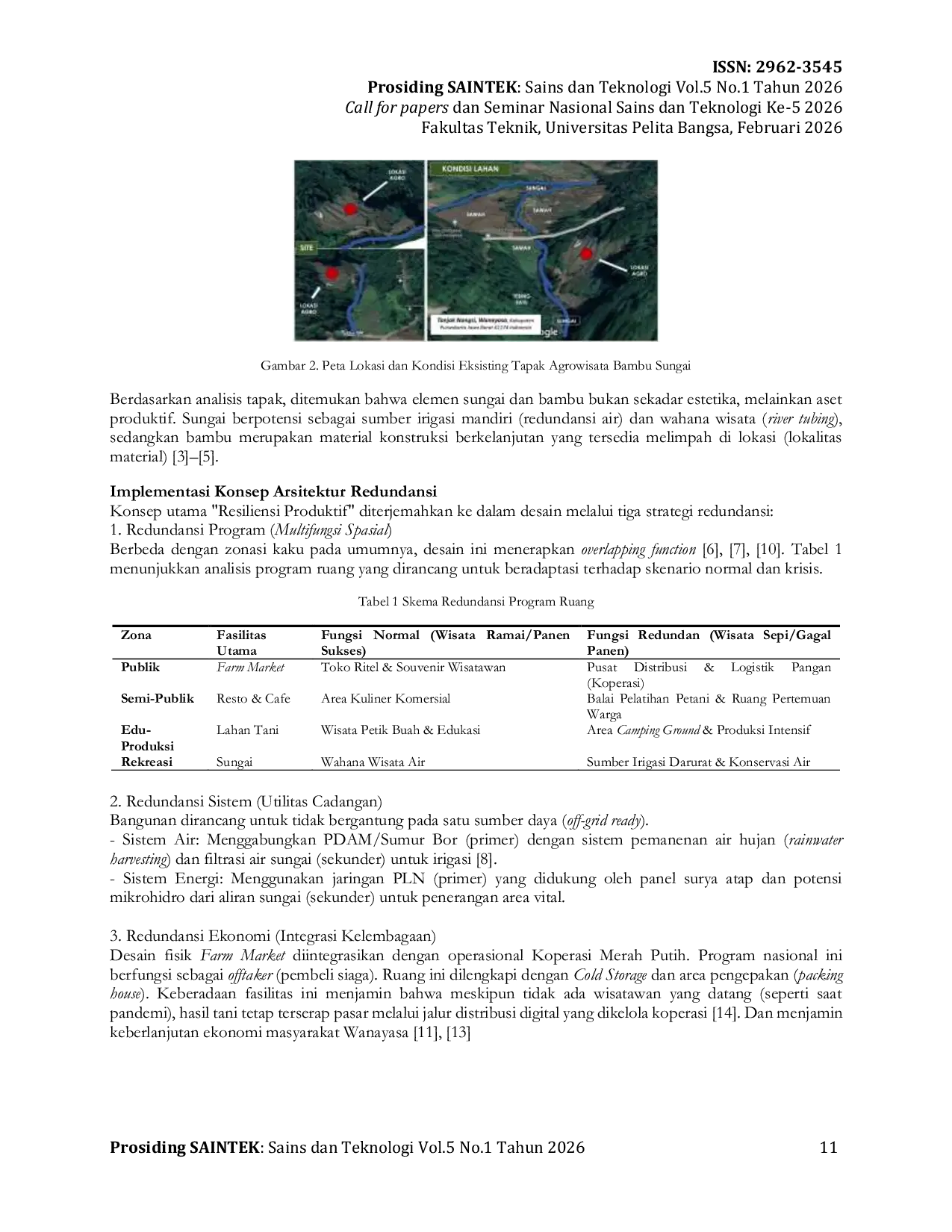 JURIS Arsitektur Redundan Pada Agrowisata Bambu Sungai