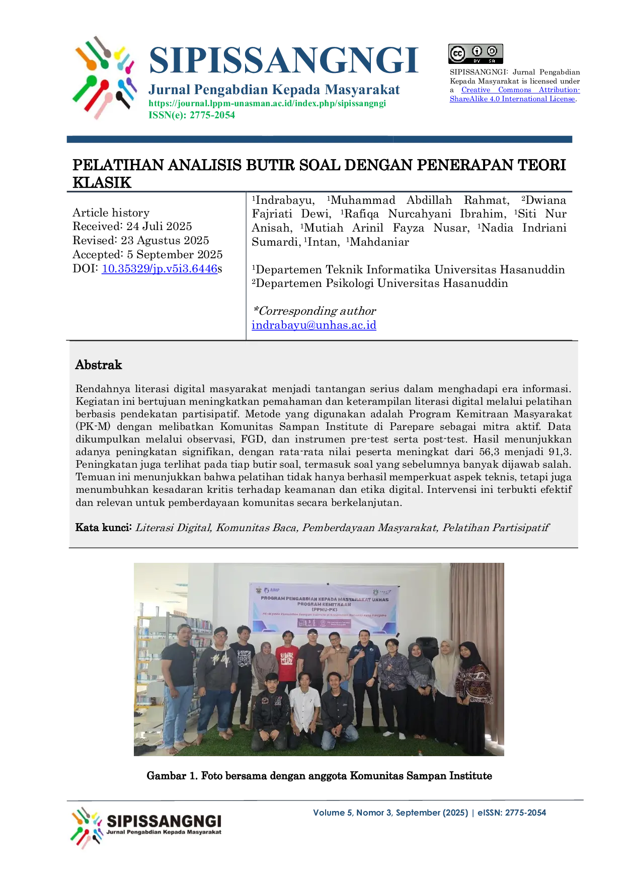 JURIS Peningkatan Literasi Digital Melalui Pelatihan Partisipatif