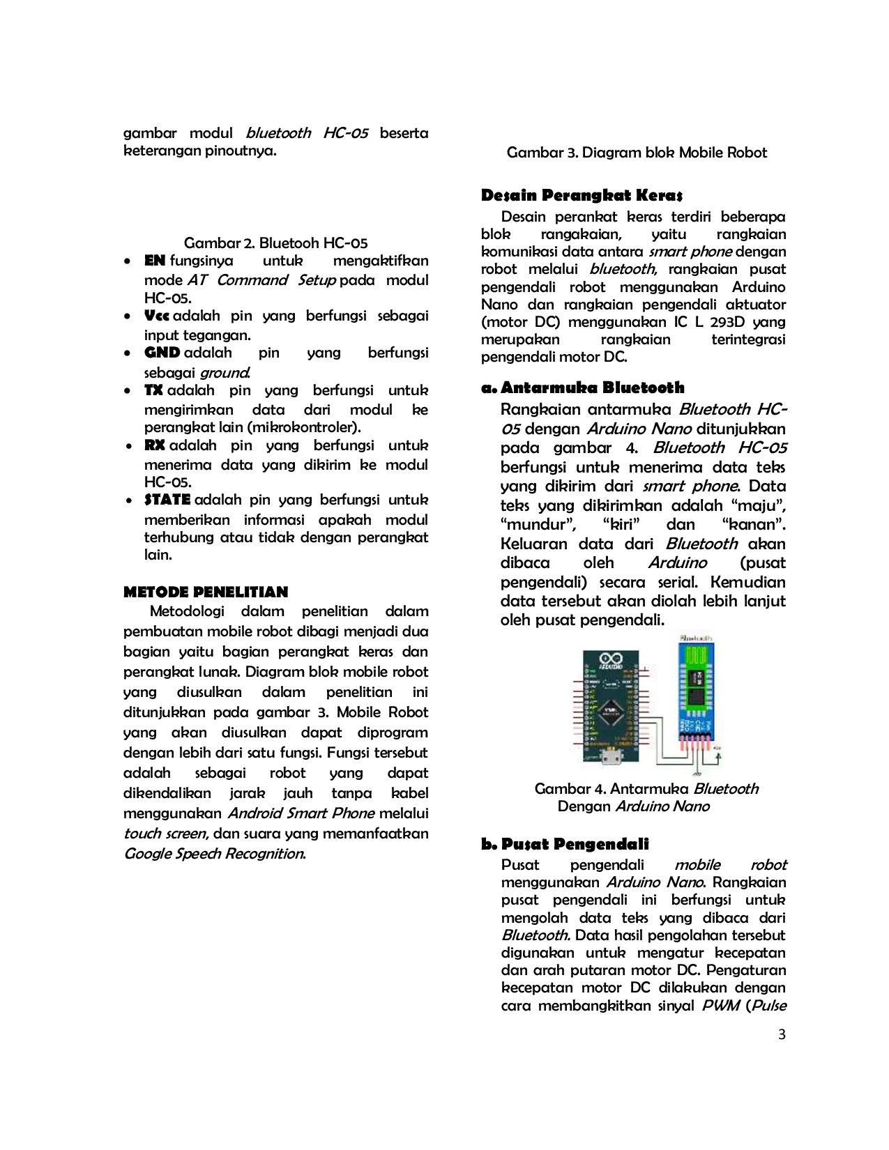 JURIS Mobile Robot Berbasis Arduino Nano Dan Android