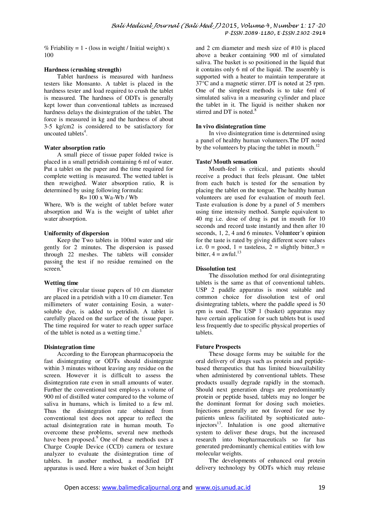 juris ORODISPERSIBLE TABLET A Patient Friendly Dosage Form a Review