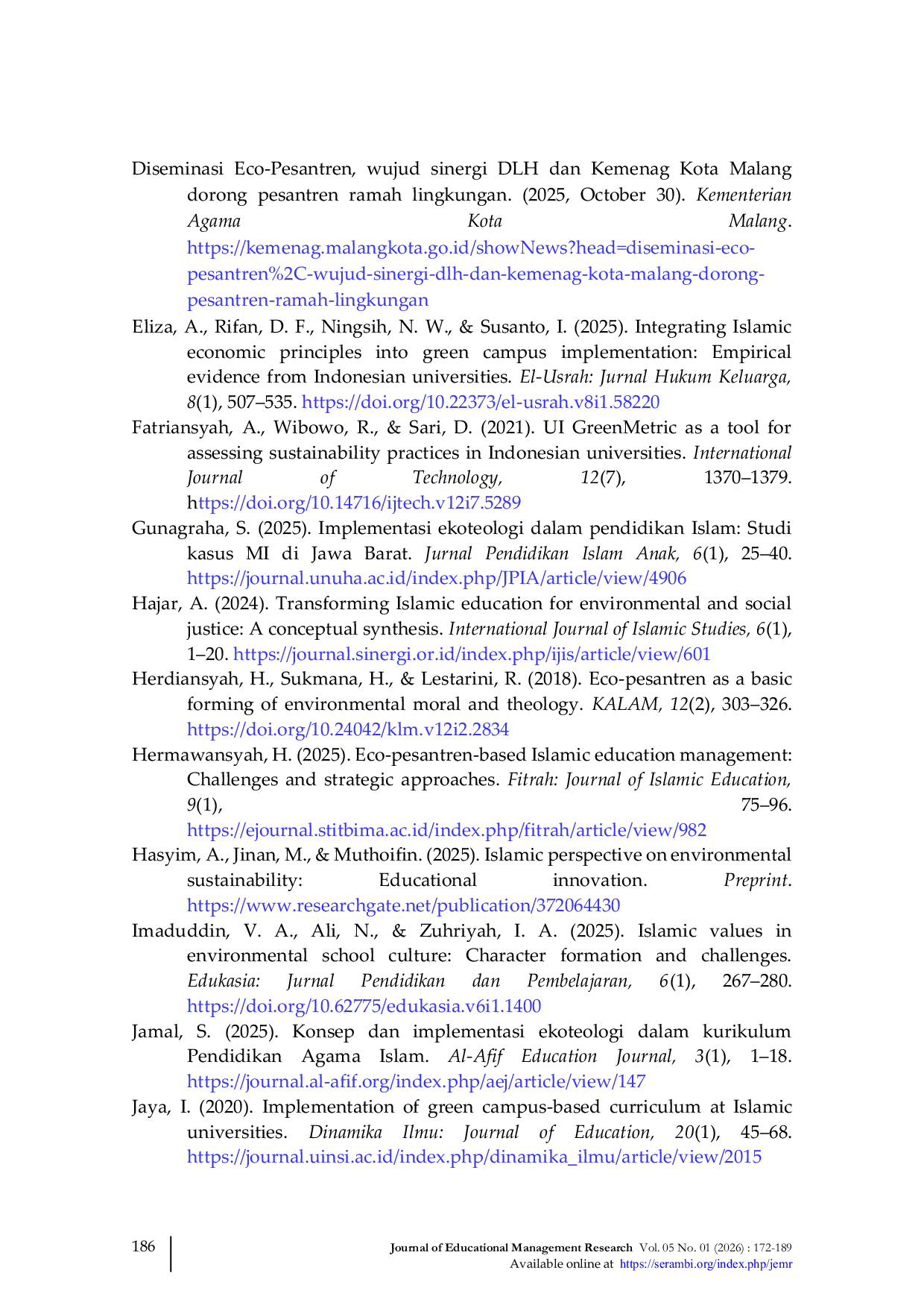 JURIS Integrating Ecotheology into Organizational Dynamics of Islamic Education A Conceptual Model Based on Systematic Review