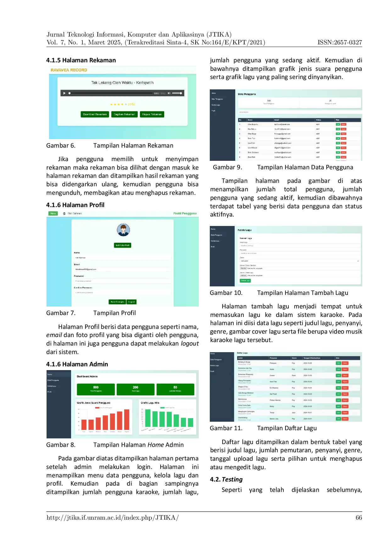 JURIS Perancangan UI UX Pengubah Tinggi Nada Pada Sistem Karaoke Berbasis Website