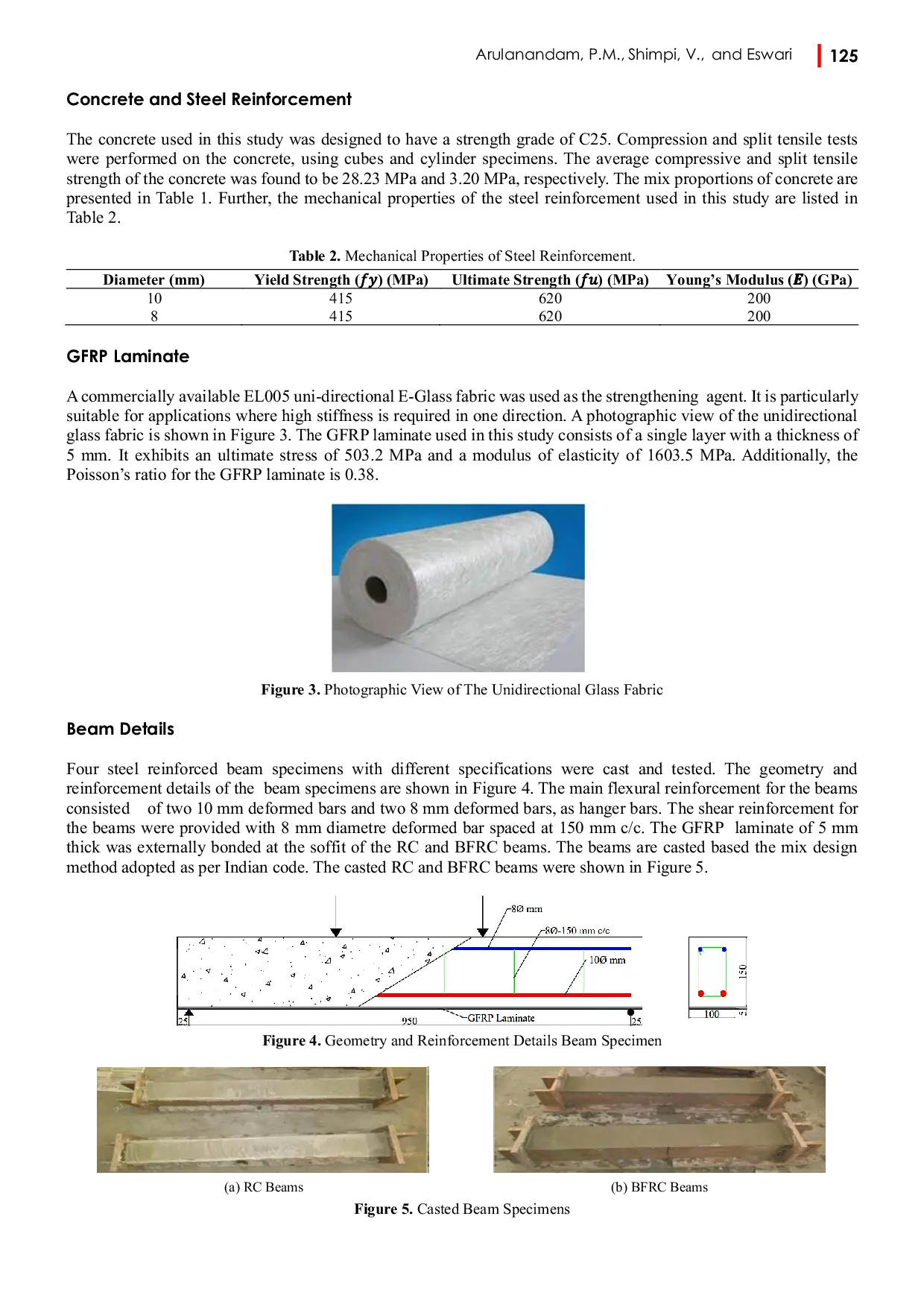 JURIS Investigation on the Structural Behaviour of GFRP Laminated BFRC Beams