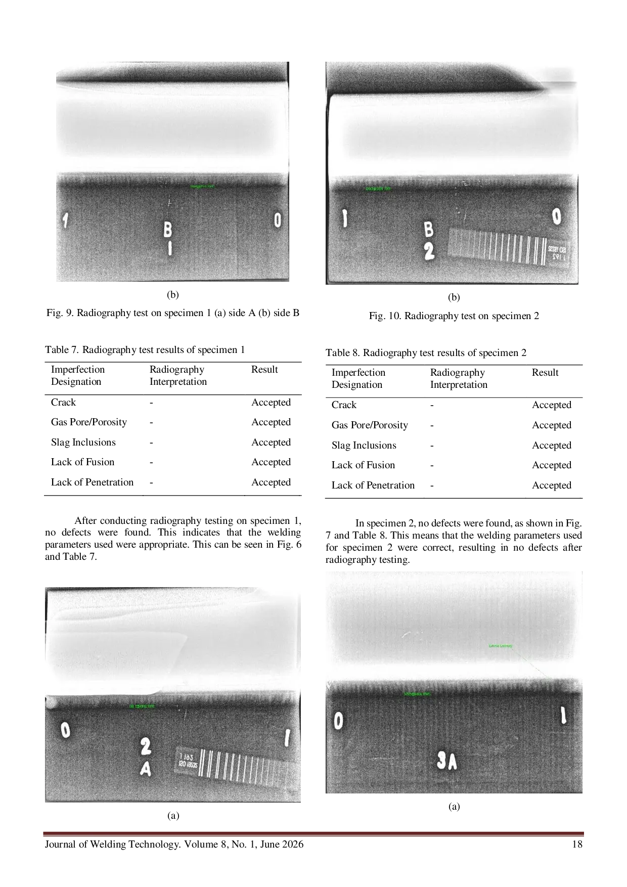 JURIS The effect of welding speed variations on stainless steel carbon steel fillet joints with the TIG welding method on the quality of the welded joint