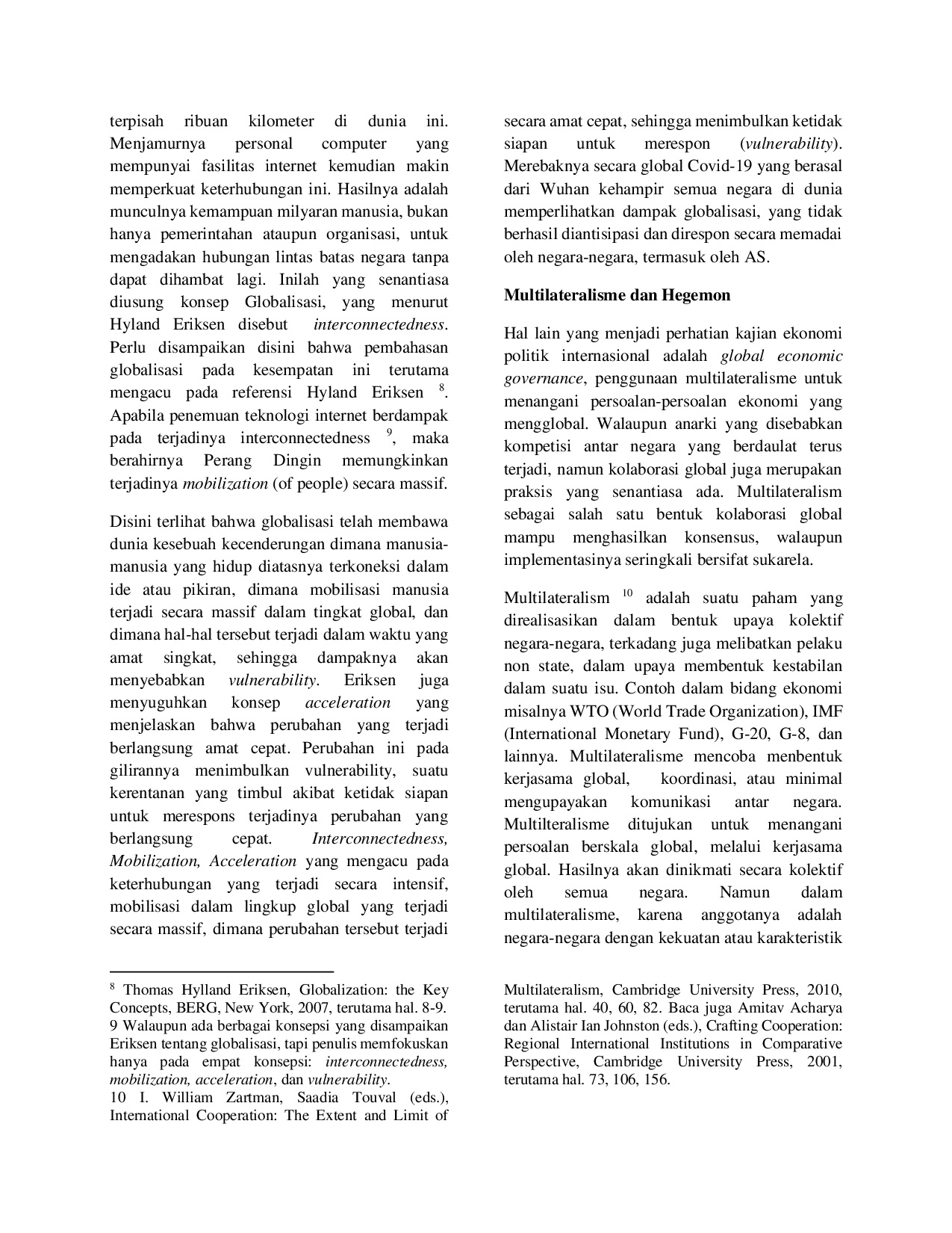 juris Fenomena Covid 19 Dampak Globalisasi dan Revitalisasi Multilateralisme