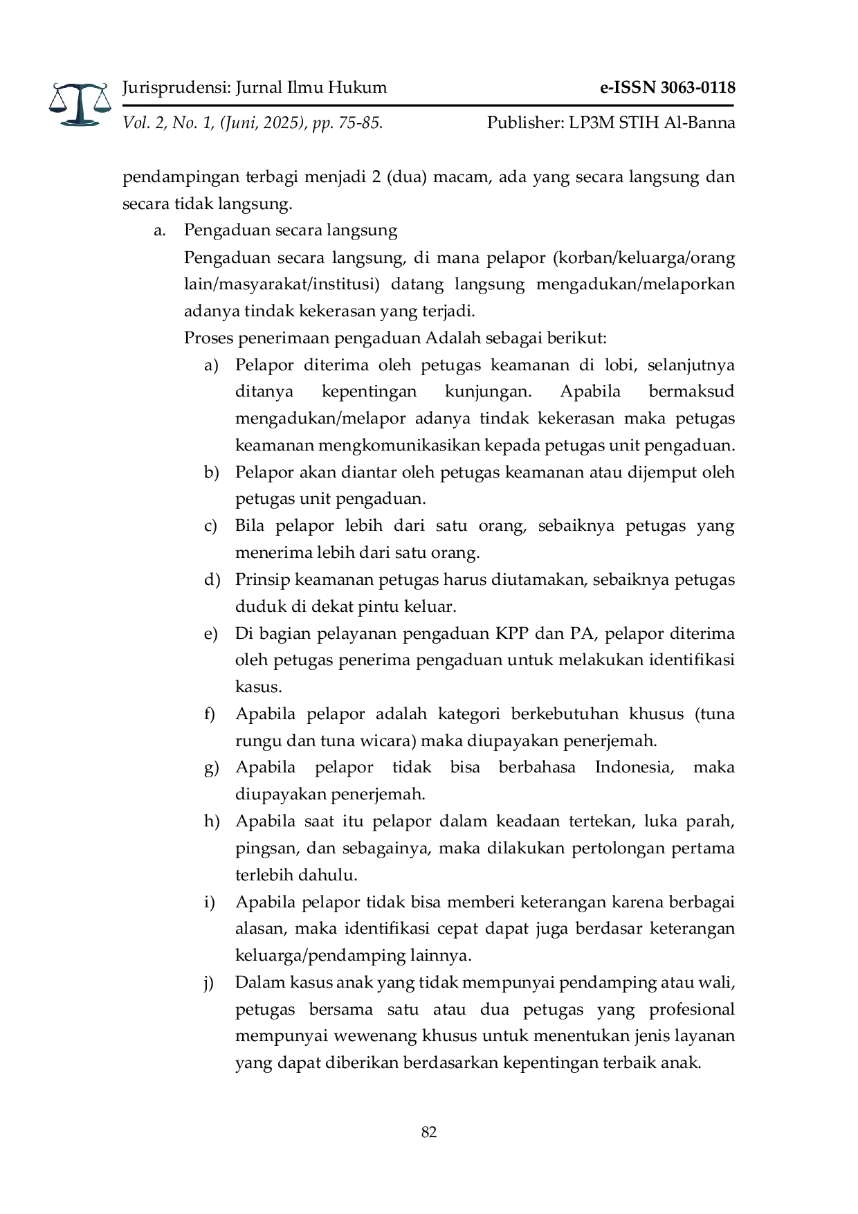 JURIS Pendampingan Hukum Korban Pemerkosaan Perlindungan terhadap Pendidikan Perempuan