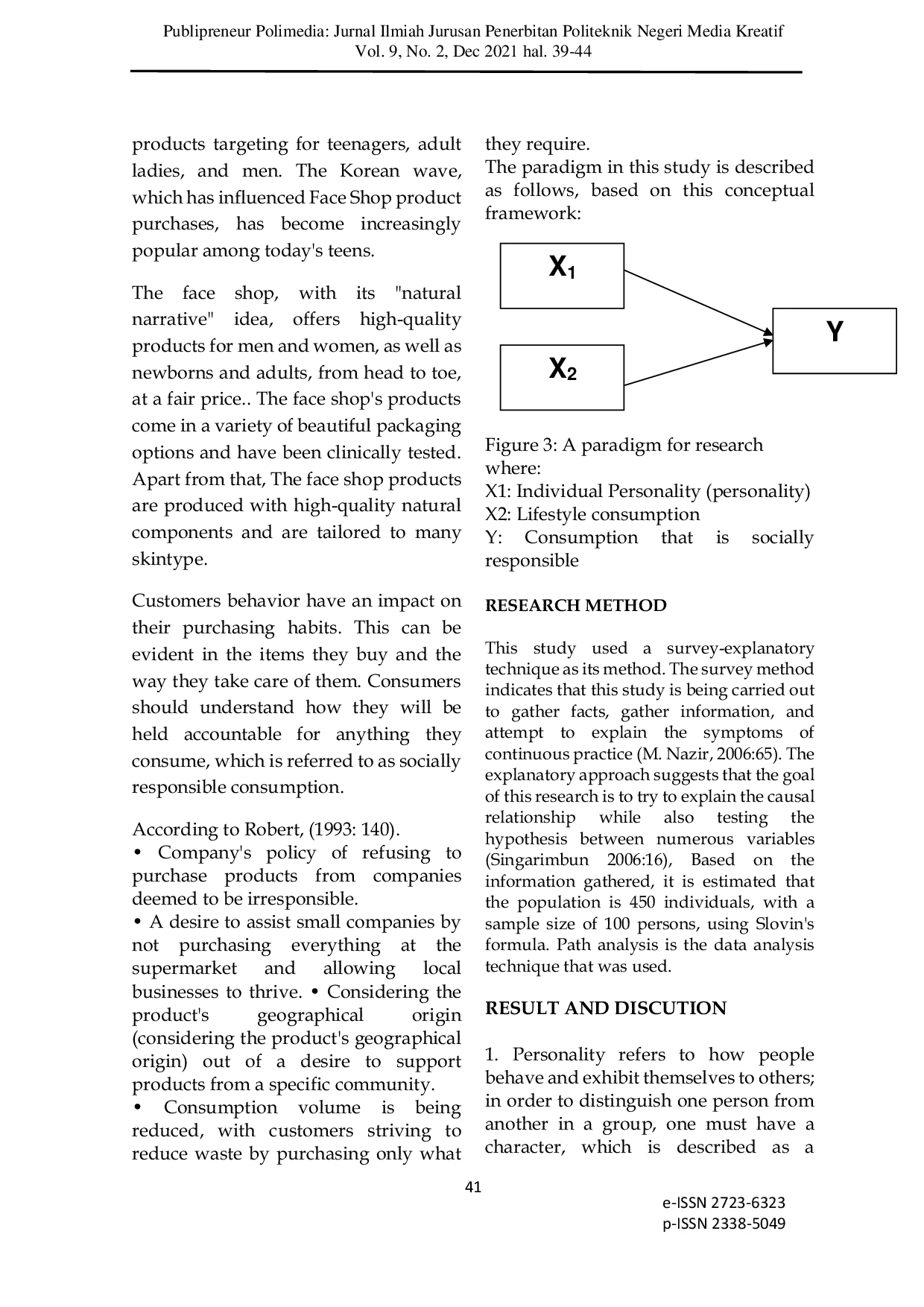 JURIS Analisis Konsumsi Bertanggung Jawab Sosial dalam Perilaku Konsumen Indonesia