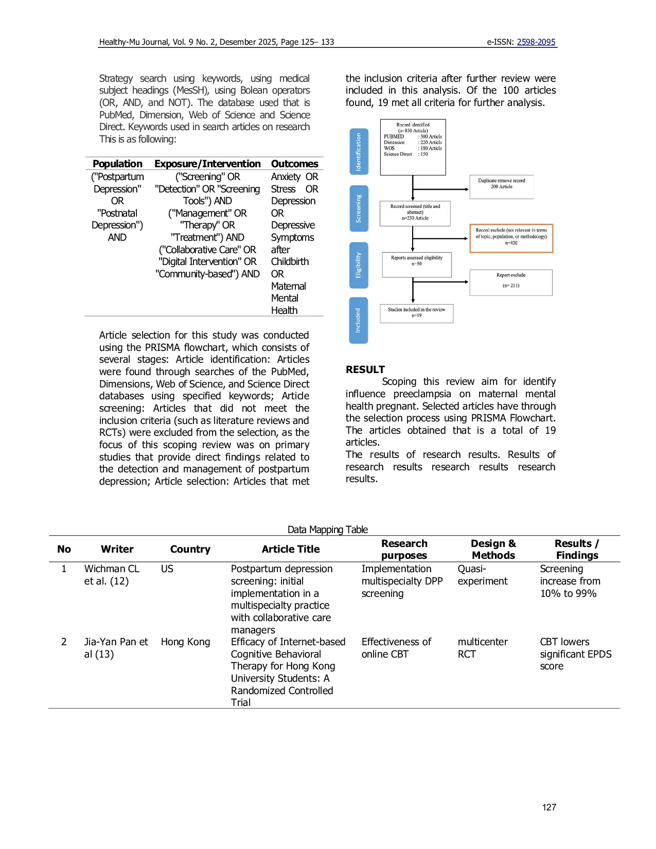 JURIS Current Perspectives Postpartum Depression Screening and Management Strategies
