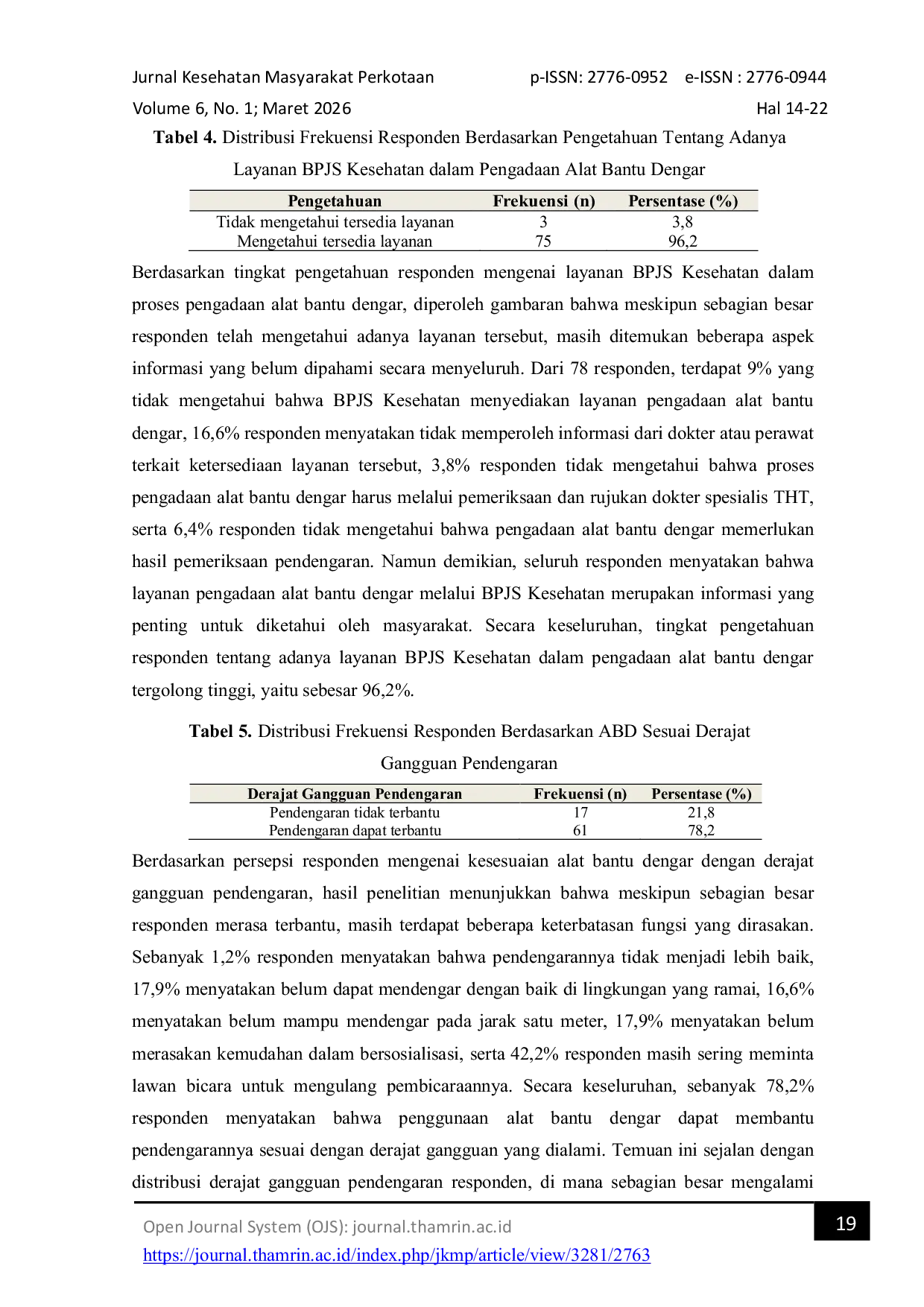 JURIS Utilization of BPJS Health in the hearLIFE Hearing Aid Procurement Process