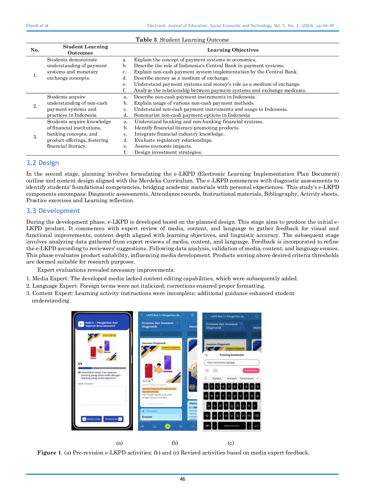 JURIS Developing Differentiated e LKPD Products A TPACK Approach for Grade X Fase E