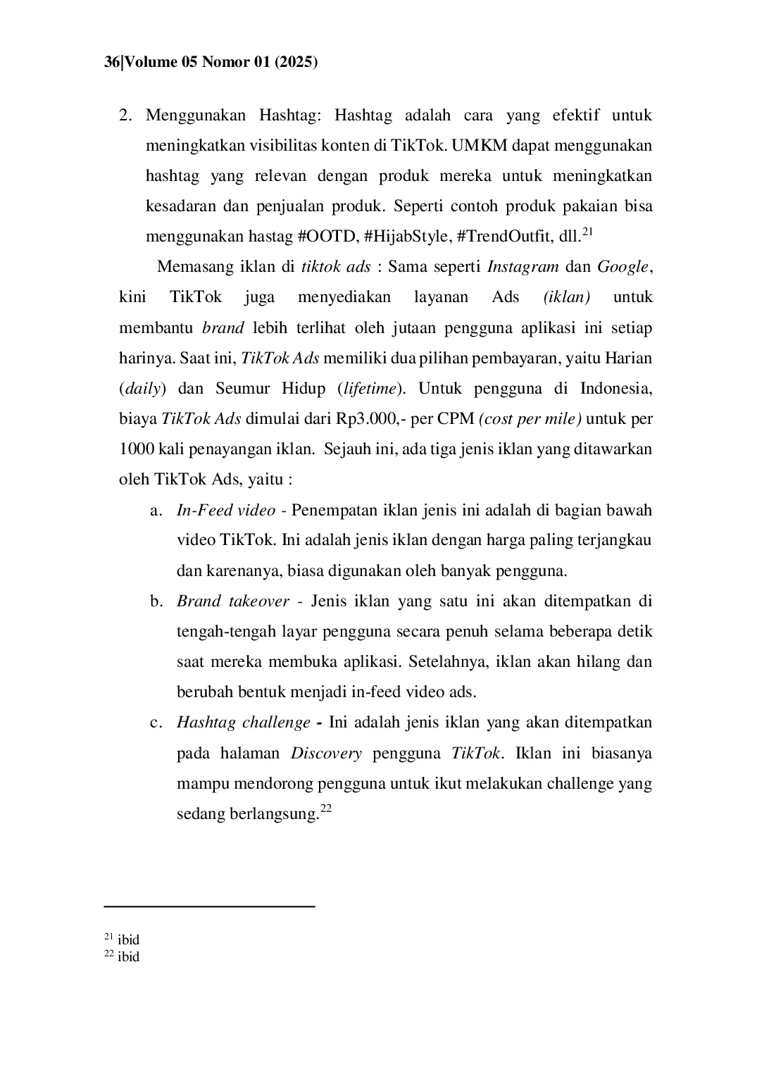 JURIS Strategi pemasaran melalui media sStrategi Pemasaran Melalui Media Sosial Tik Tok Pada UMKM Dalam Perspektif Ekonomi Islamosial tik tok pada UMKM dalam perspektif ekonomi islam