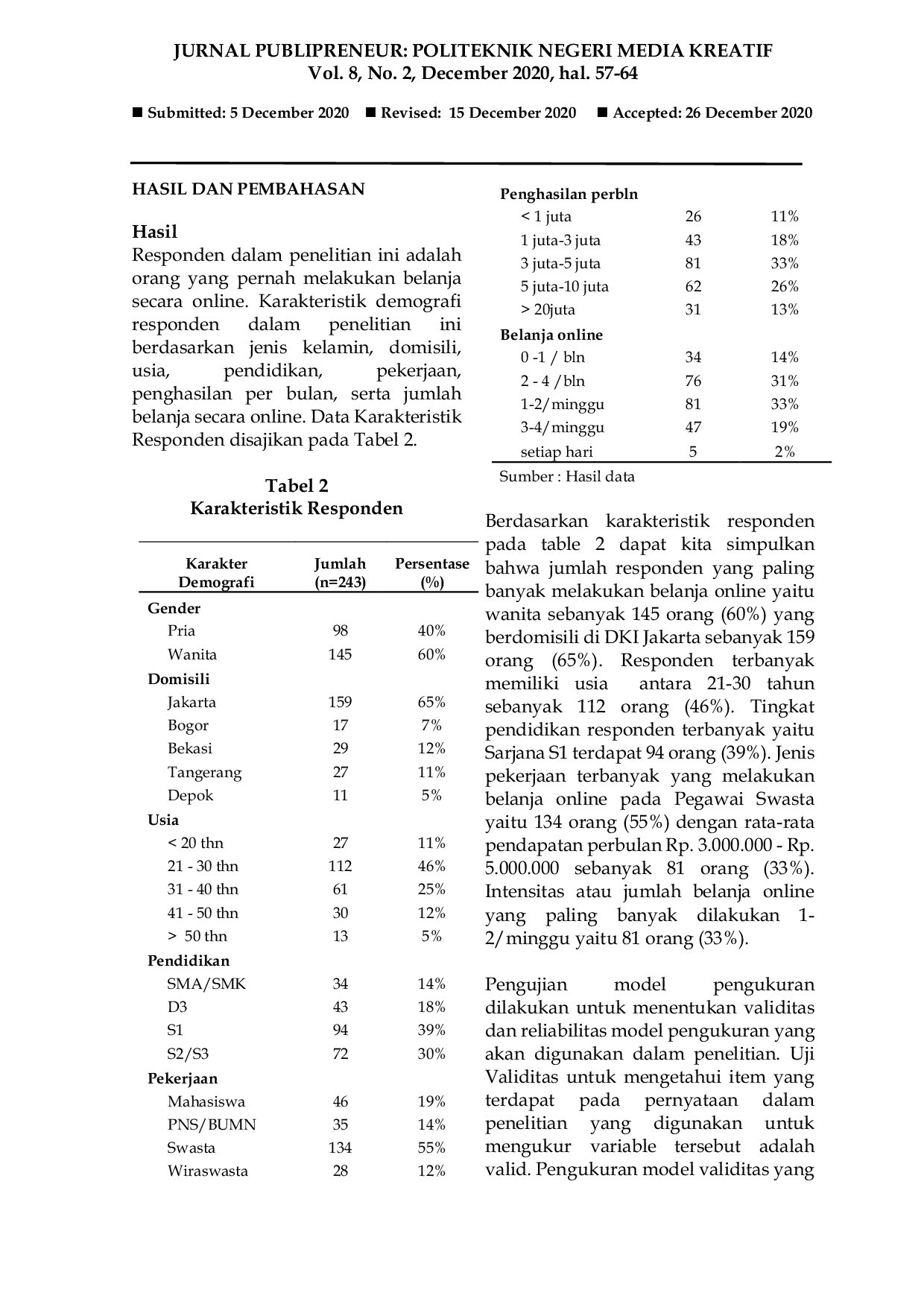 JURIS THE EFFECT OF e WOM AND BRAND LOVE ON THE PURCHASING DECISIONS IN ONLINE SHOPPING