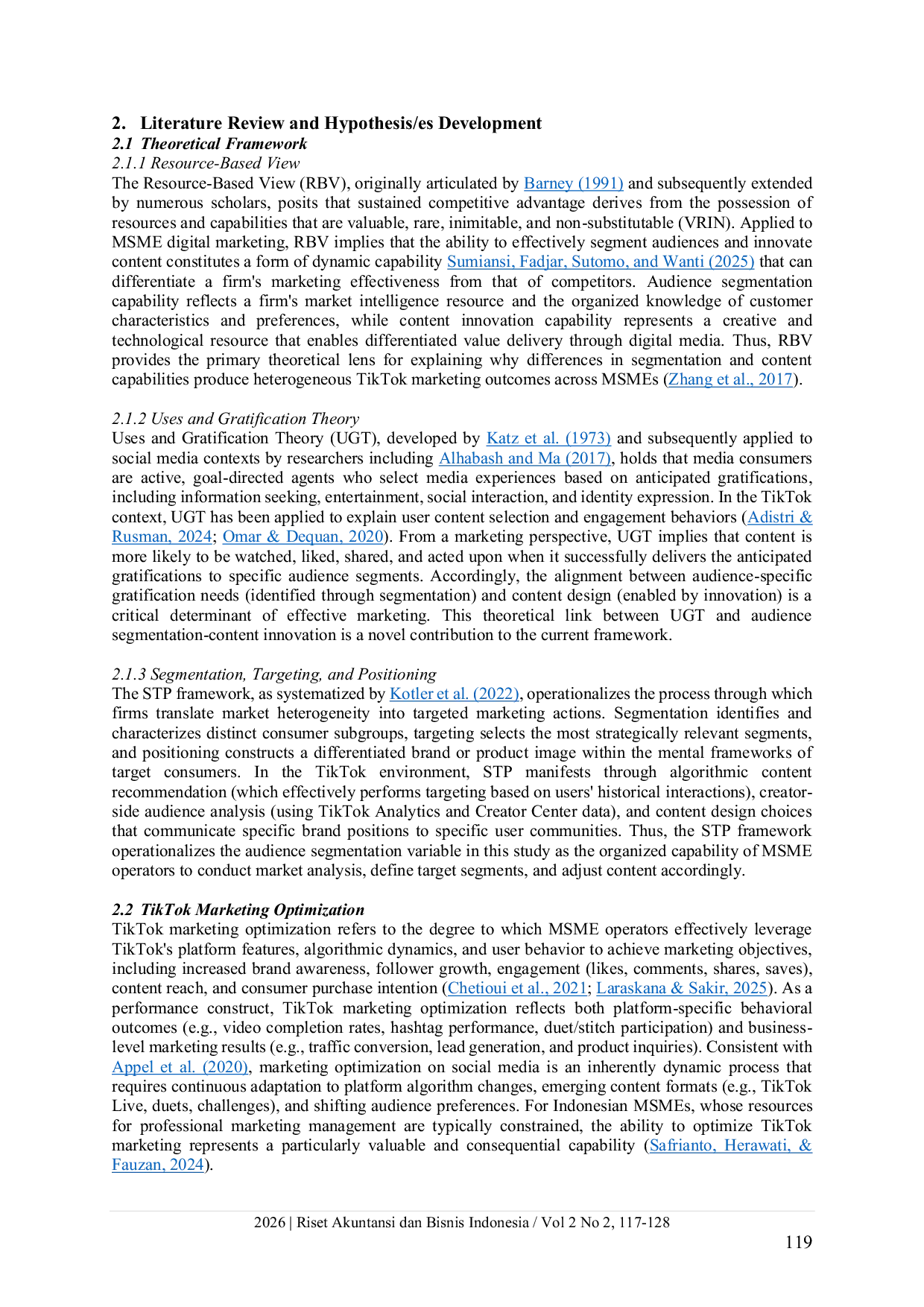 JURIS Production Cost Structure Sales Growth Inflation and Profitability in Food and Beverage Companies