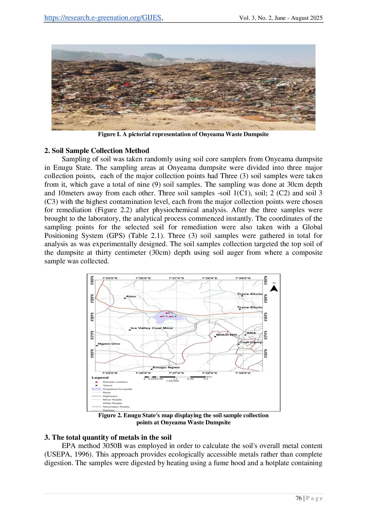 juris Optimum Value for Zinc Removal from Saponin Based Soil Washing Across soils at Onyeama Dumpsite Enugu State