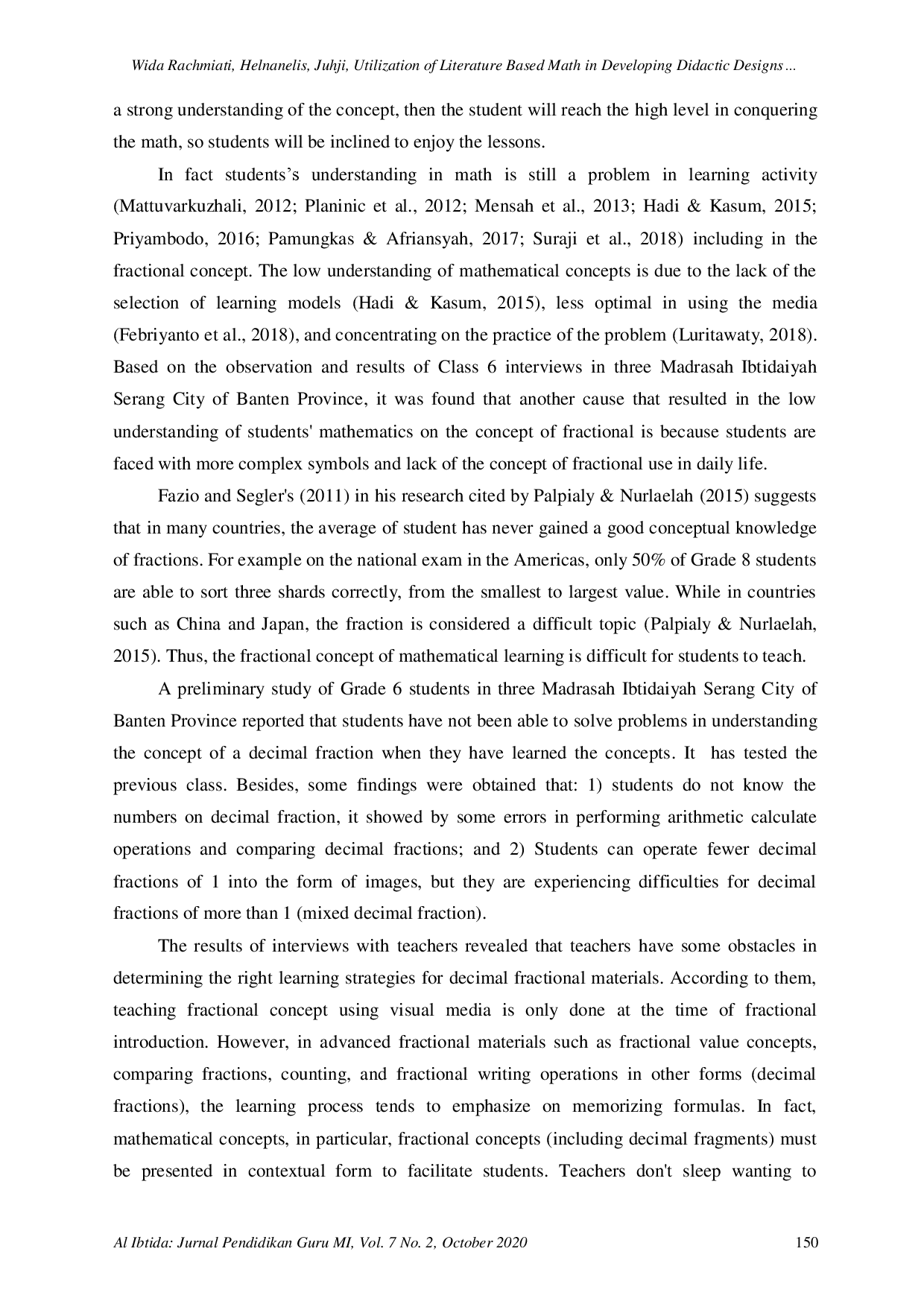 juris Utilization of Literature Based Math in Developing Didactic Designs for Students Mathematical Understanding in the Decimal Concept