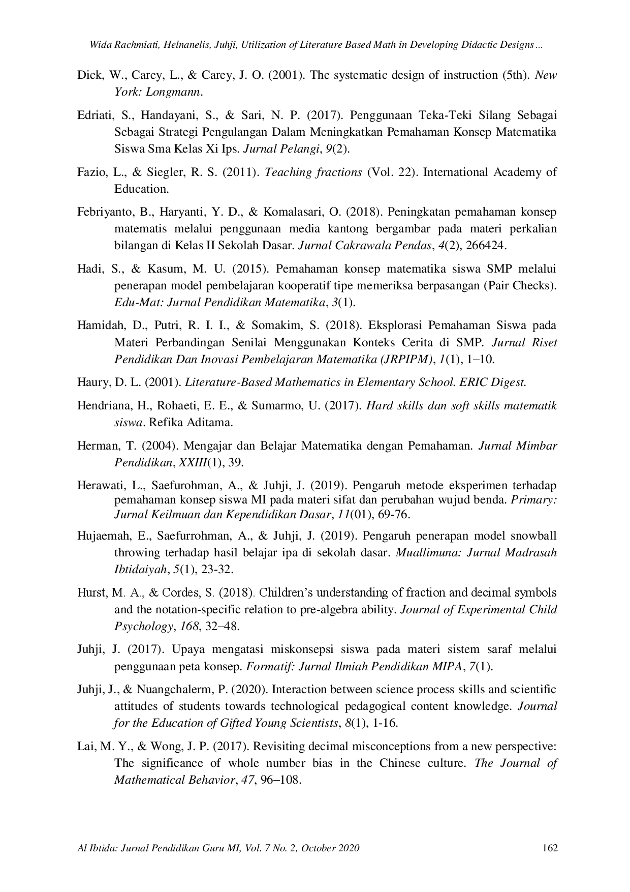 juris Utilization of Literature Based Math in Developing Didactic Designs for Students Mathematical Understanding in the Decimal Concept