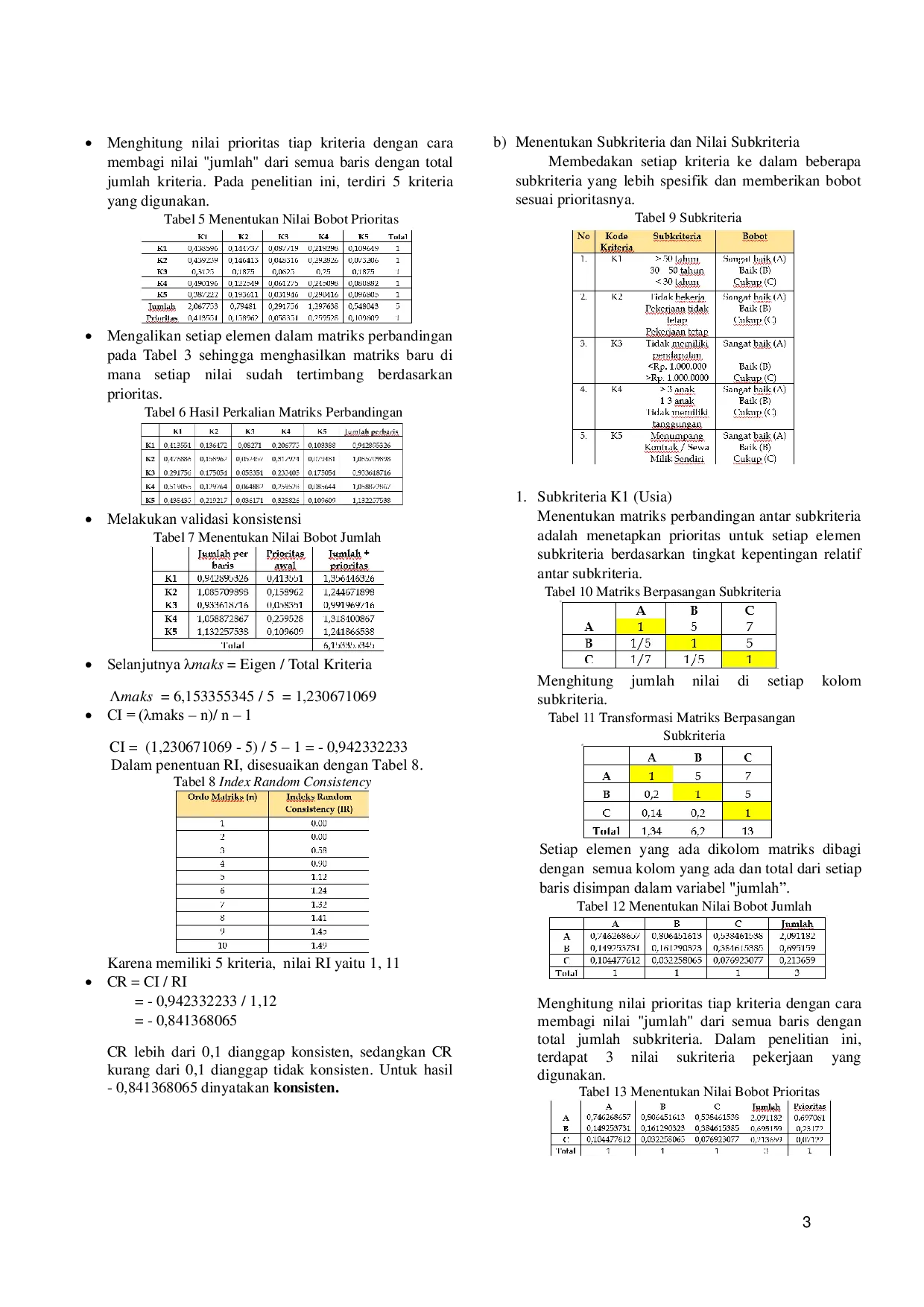JURIS Implementasi Metode AHP Pada Kelayakan Penerima Bansos Berbasis Website Di Kelurahan Campurejo Kota Kediri